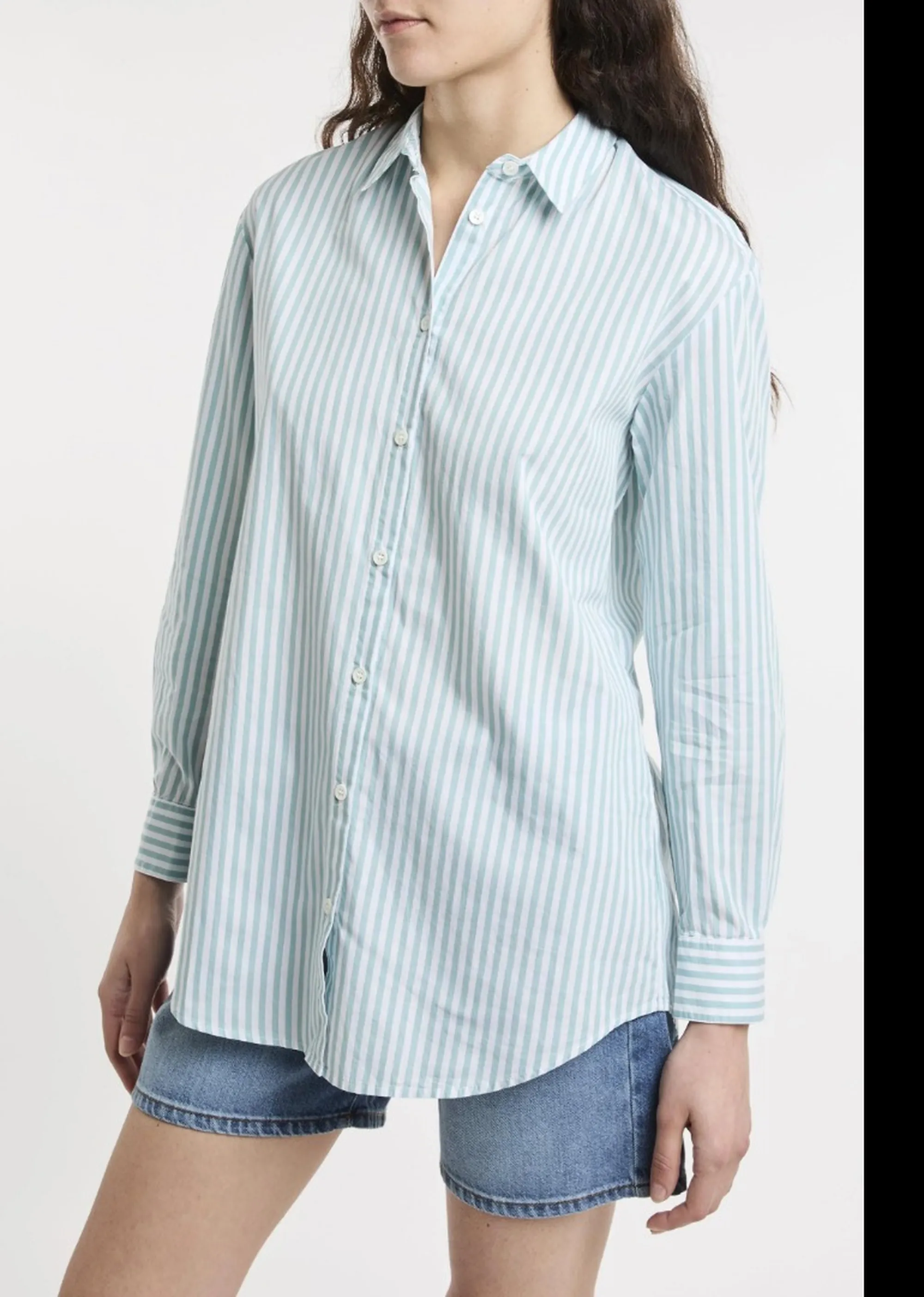 Mc2 Saint Barth B'Striped Shirt' Green Brig001-01367L 181329