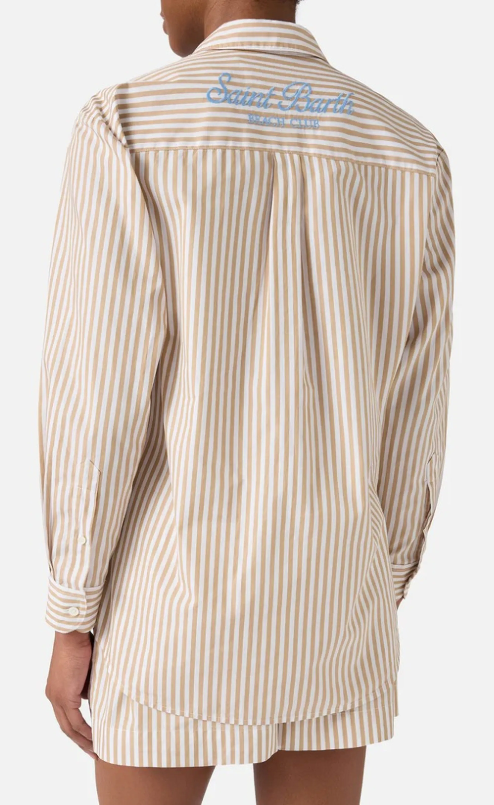 Mc2 Saint Barth B'Brigitte Shirt' Beige Brig001-00724L 179287