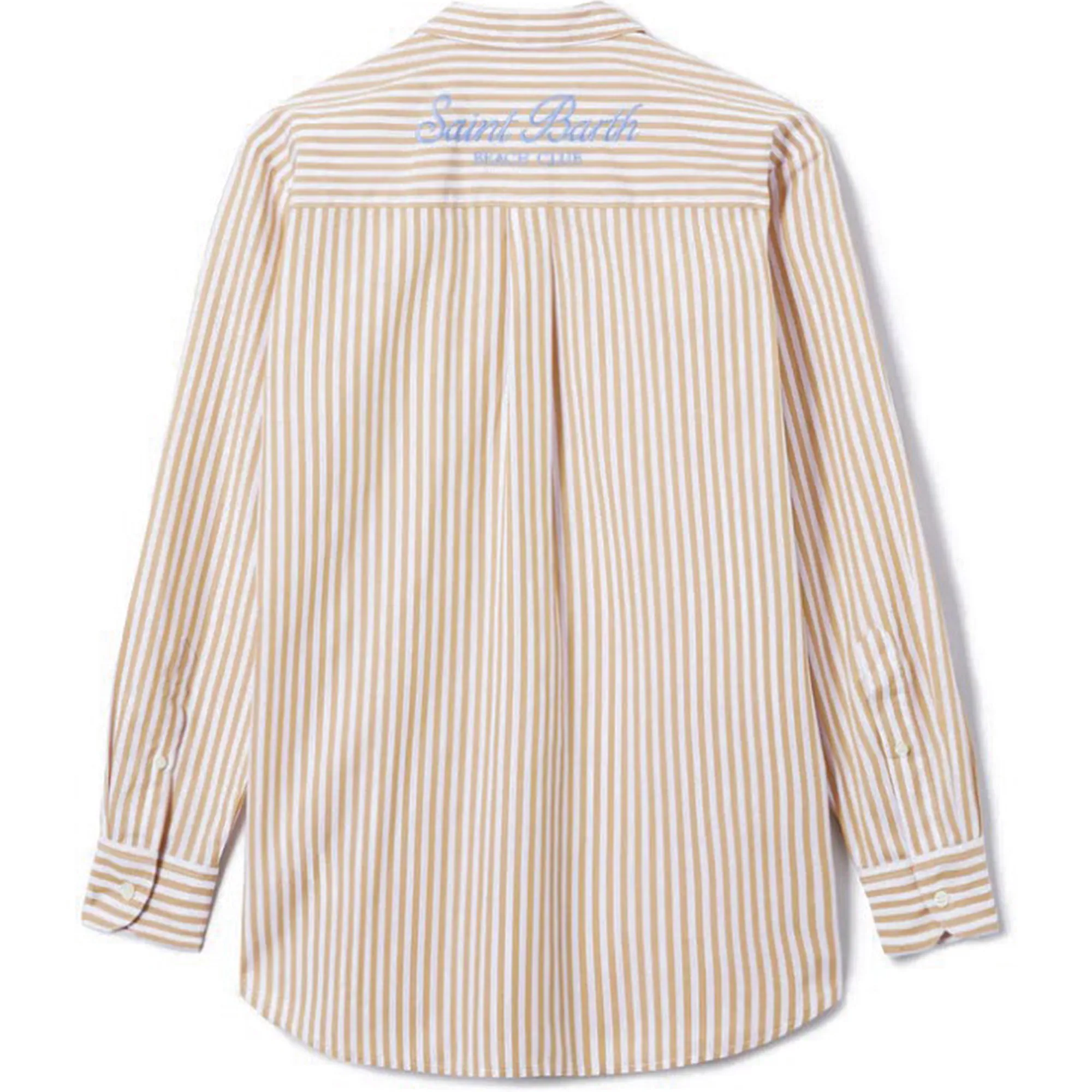 Mc2 Saint Barth Camicia Brigitte Beige Brig001-00724L 180821