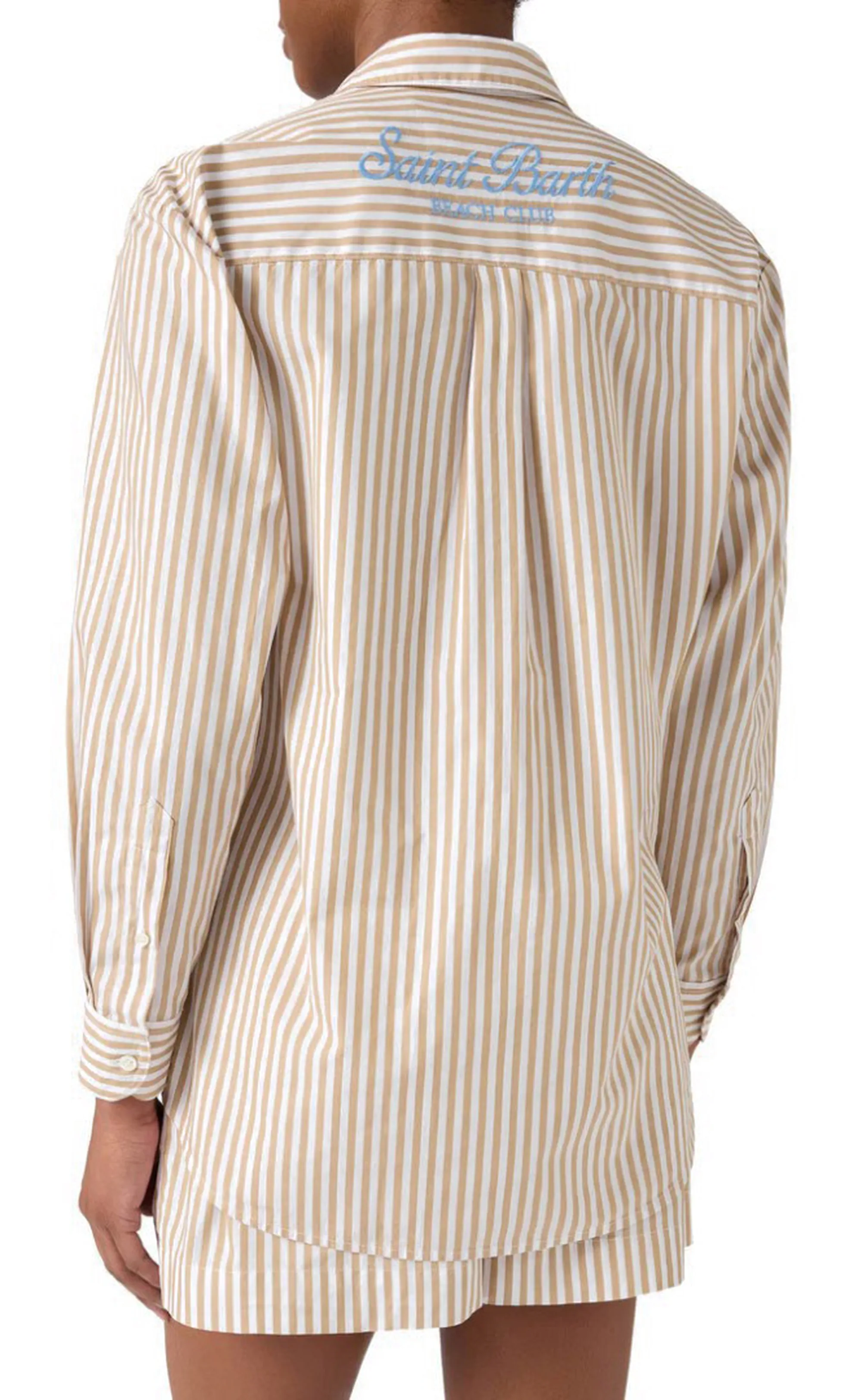 Mc2 Saint Barth Camicia Brigitte Beige Brig001-00724L 180824