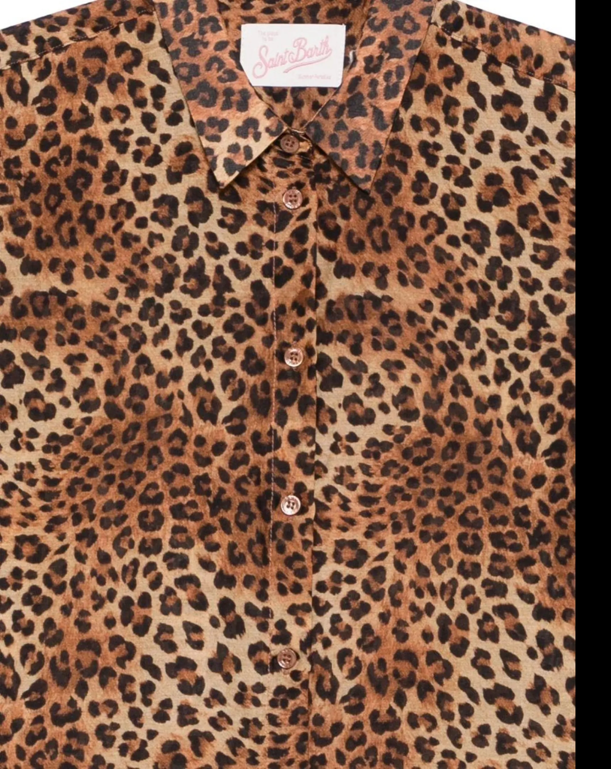 Mc2 Saint Barth Camicia Brigitte Leopardato Brig001-00168L 183479