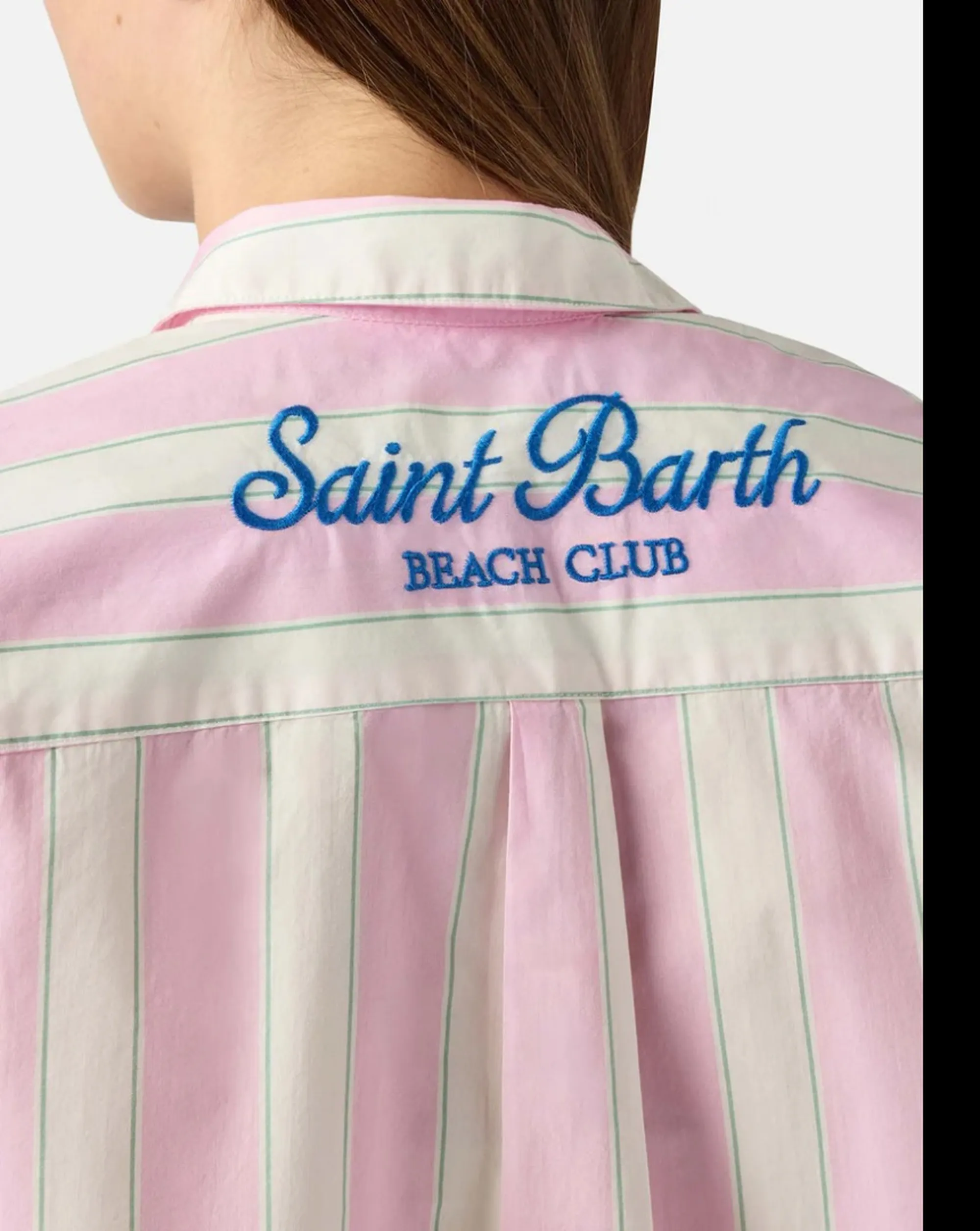 Mc2 Saint Barth B'Brigitte Shirt' Rosa Brig001-00897L 179298