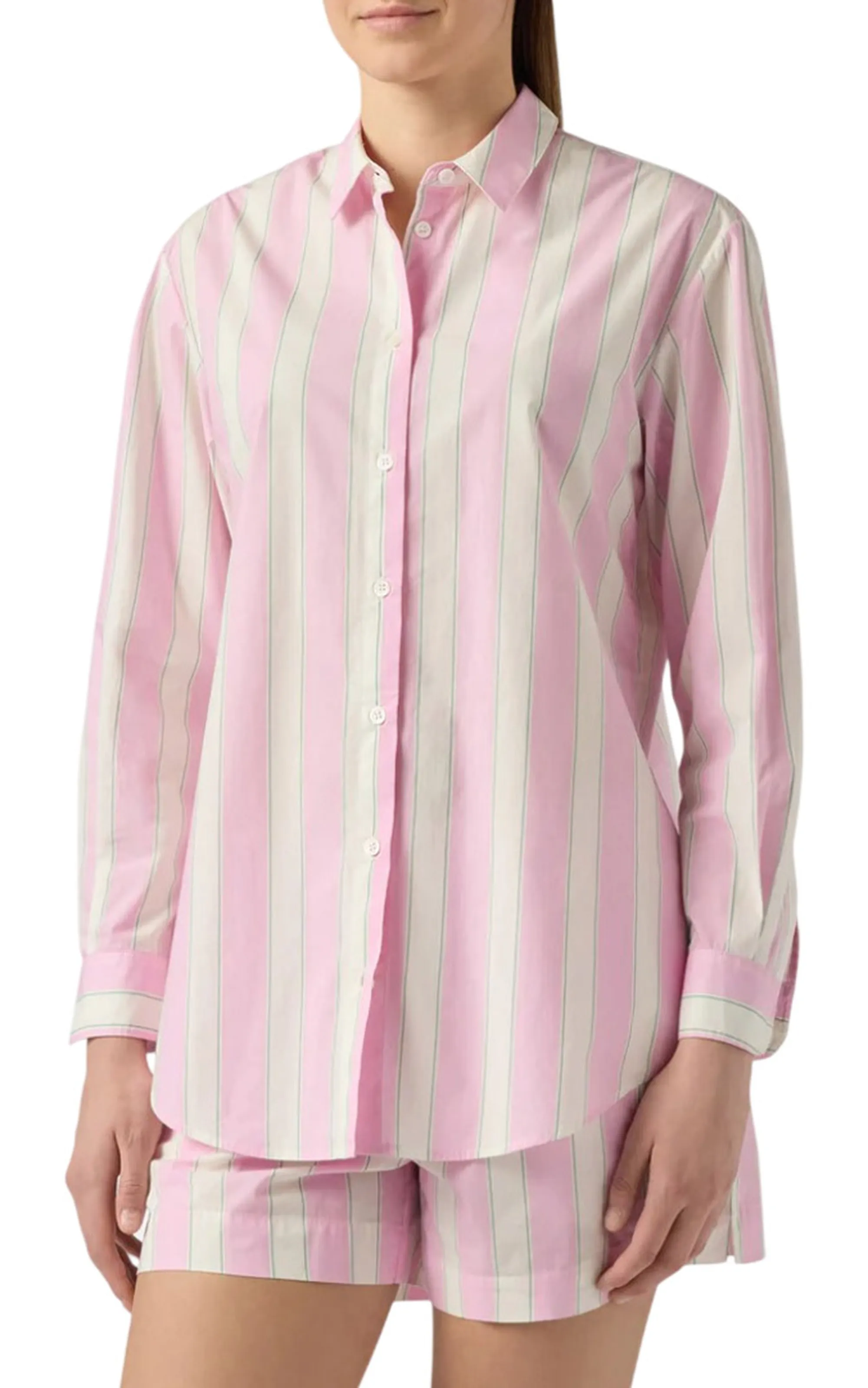 Mc2 Saint Barth Camicia Brigitte Rosa Brig001-00897L 180899