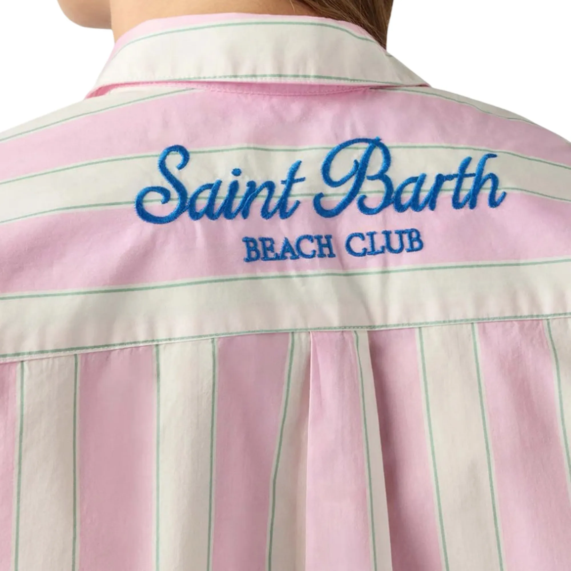 Mc2 Saint Barth Camicia Brigitte Rosa Brig001-00897L 180909