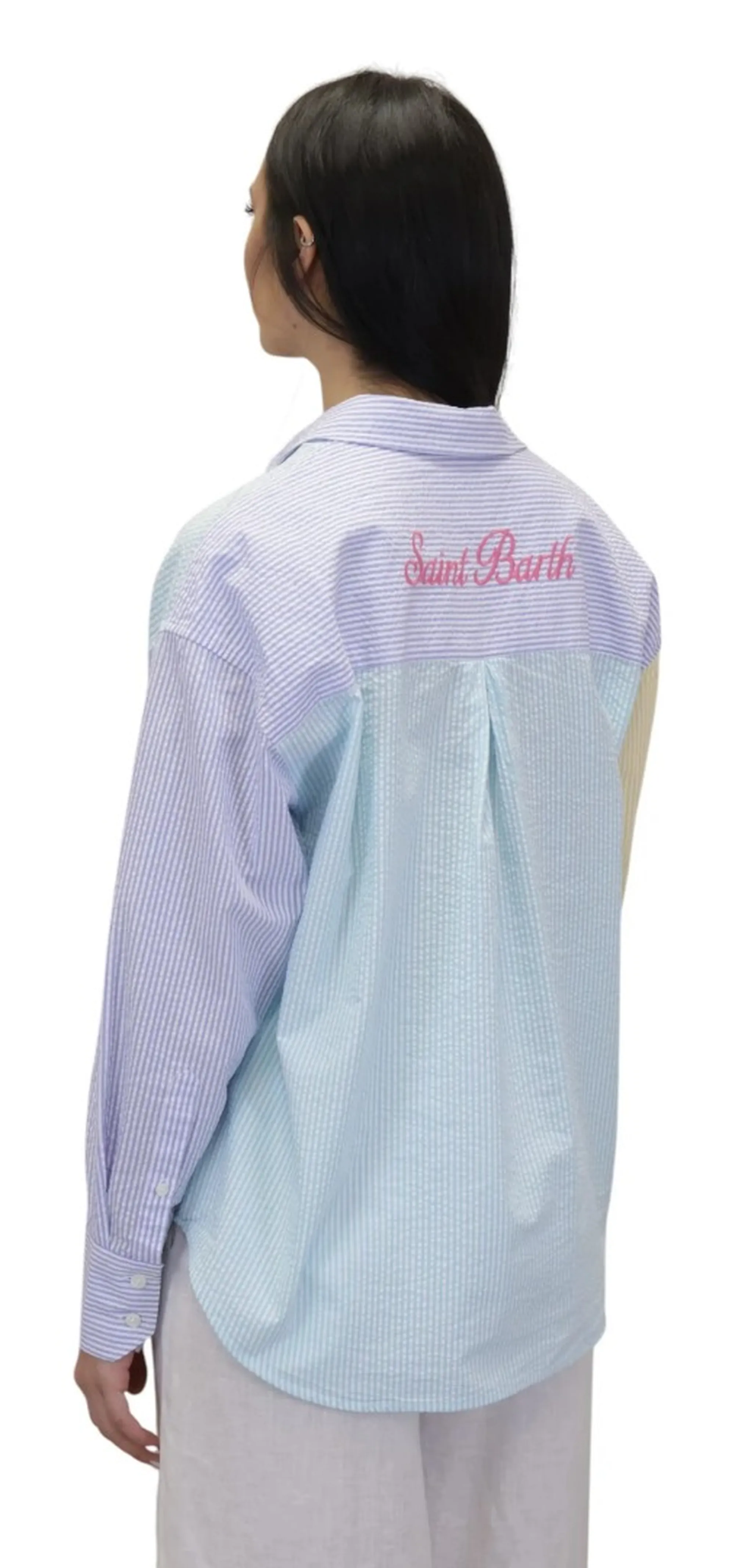 Mc2 Saint Barth Camicia Cristal Multicolor Cys0001-00721L 182637