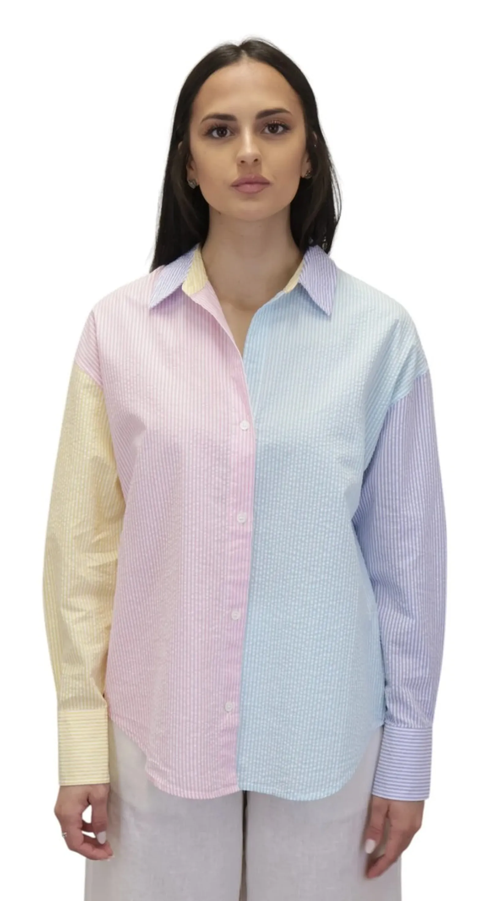 Mc2 Saint Barth Camicia Cristal Multicolor Cys0001-00721L 182638