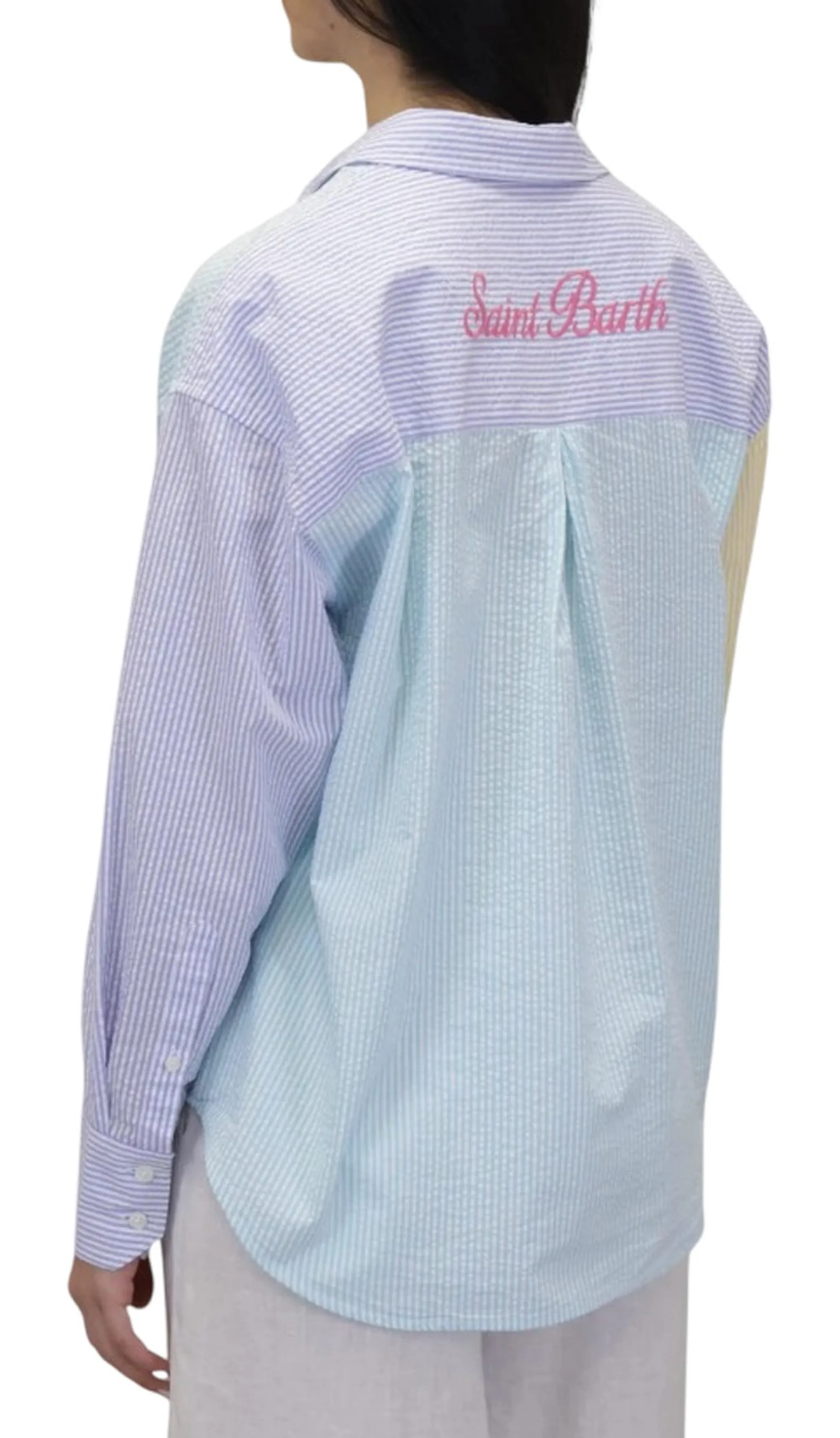 Mc2 Saint Barth Camicia Cristal Multicolor Cys0001-00721L 182803