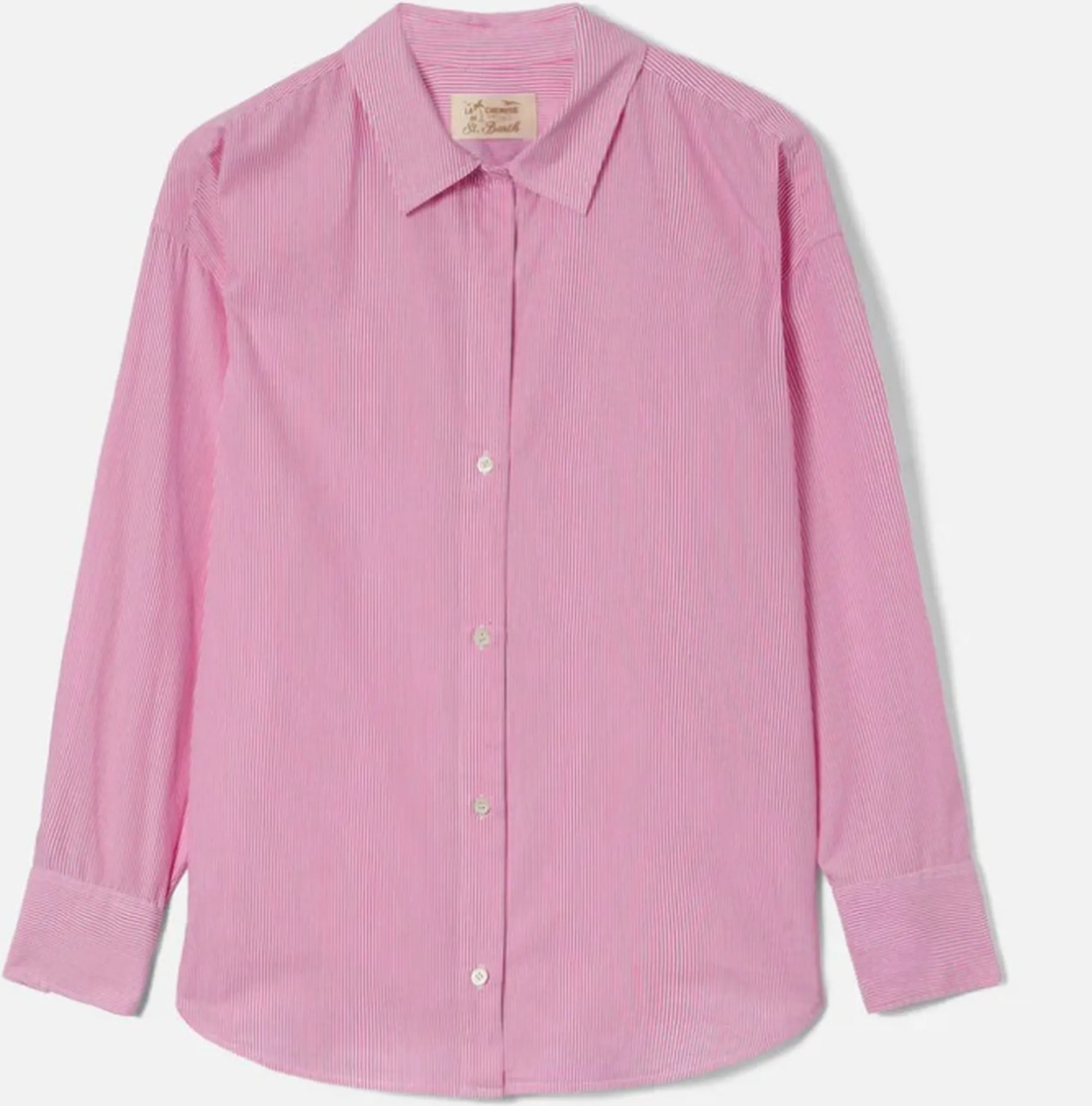 Mc2 Saint Barth B'Cristal Shirt' Pink Cys0001-00810L 179278