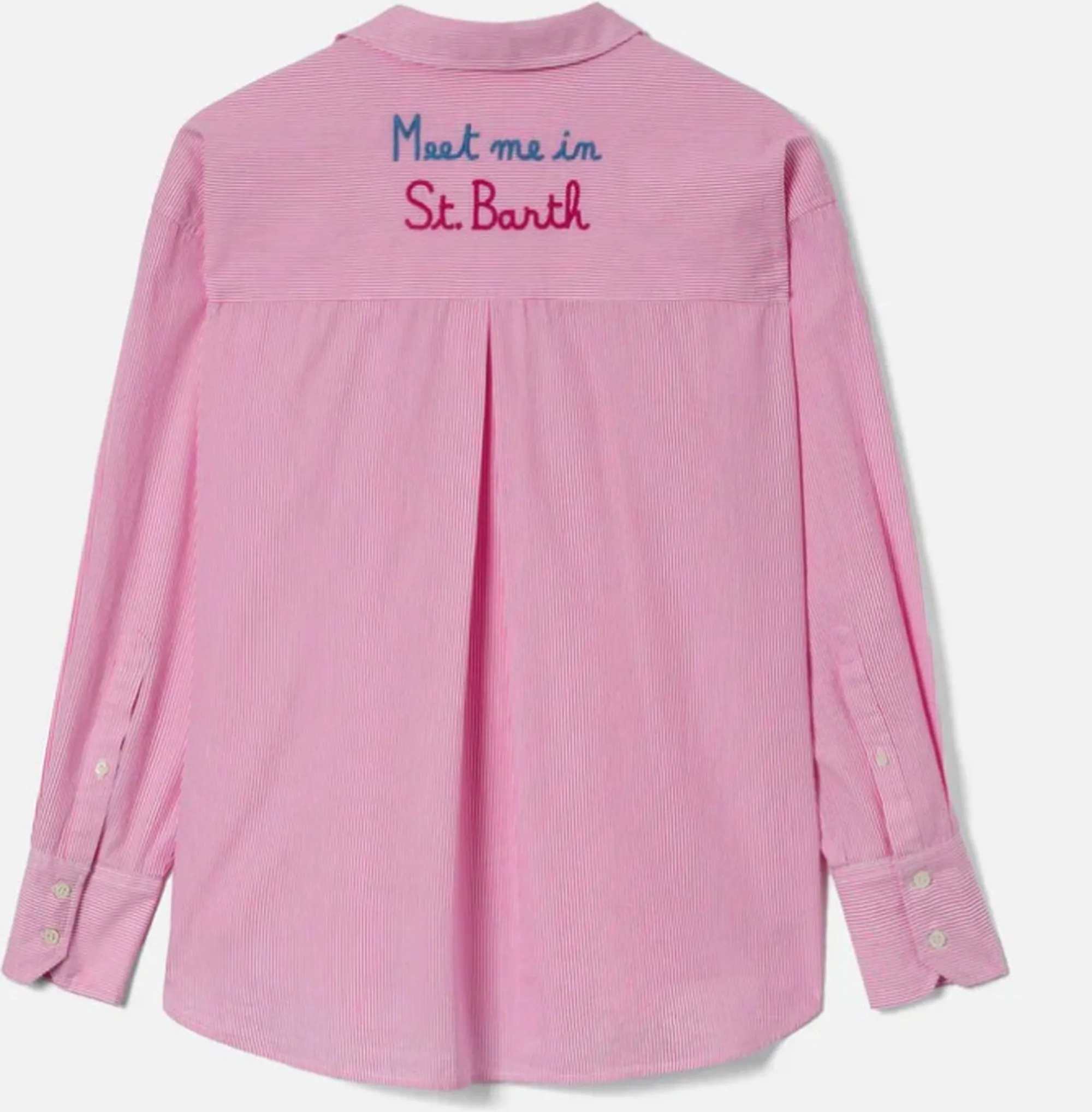 Mc2 Saint Barth B'Cristal Shirt' Pink Cys0001-00810L 179279
