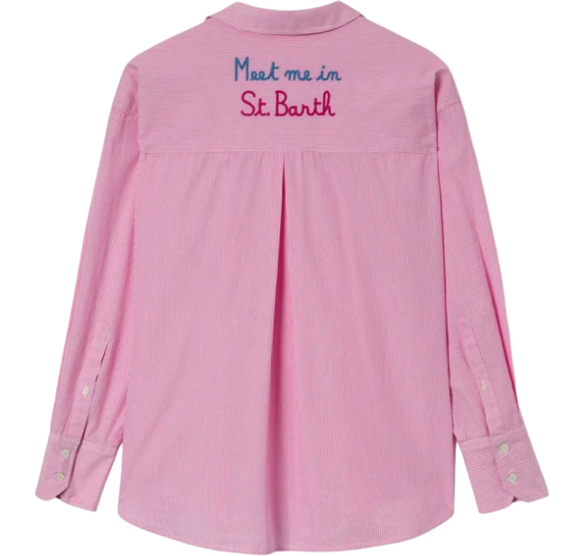 Mc2 Saint Barth Camicia Cristal Rosa Cys0001-00810L 180921