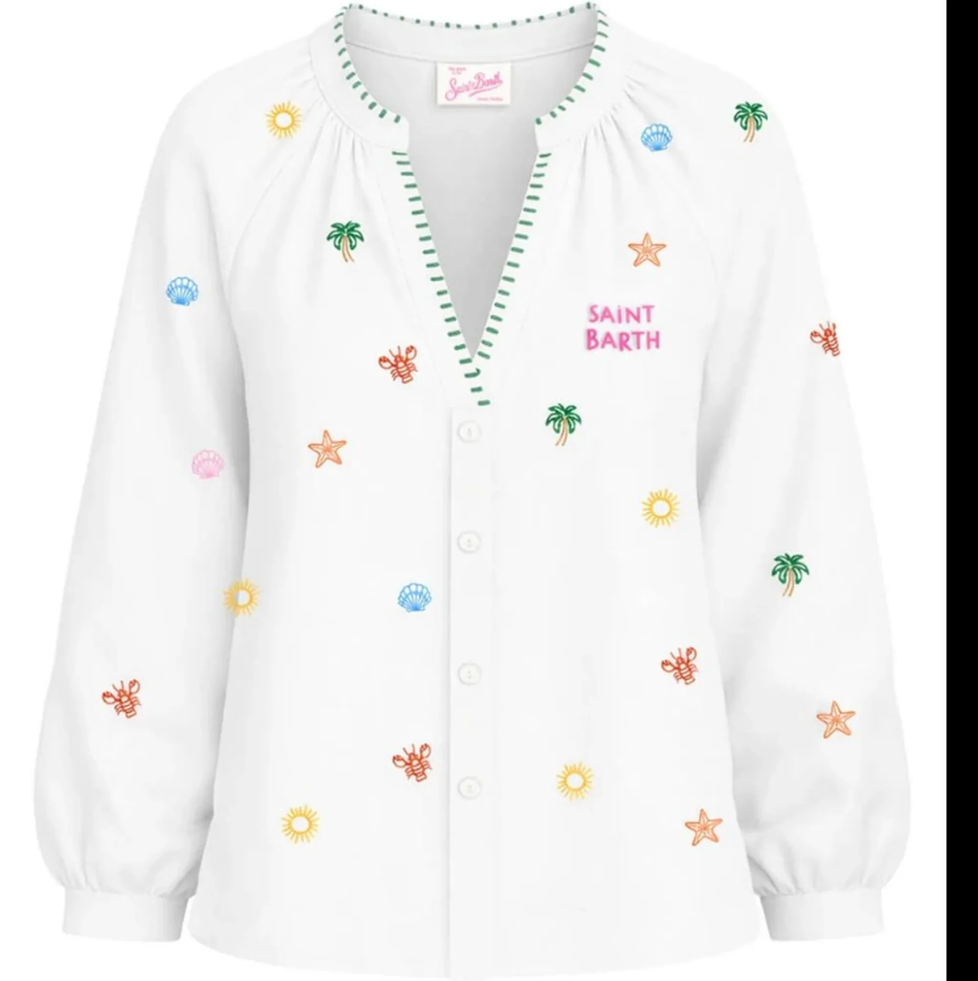 Mc2 Saint Barth Camicia Liona Bianco Lio0001-00429L 182746