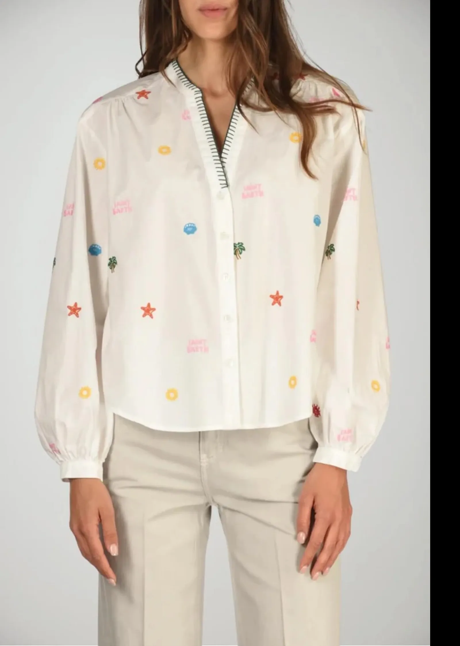 Mc2 Saint Barth Camicia Liona Bianco Lio0001-00429L 182747