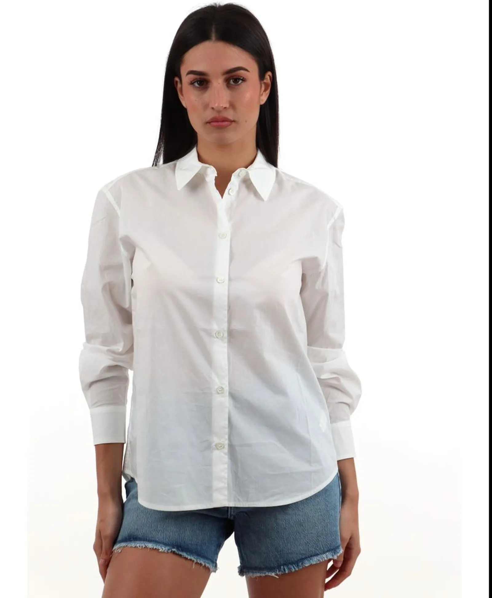 Mc2 Saint Barth Camicia Meredith Bianco Mdh001-00514L 182207