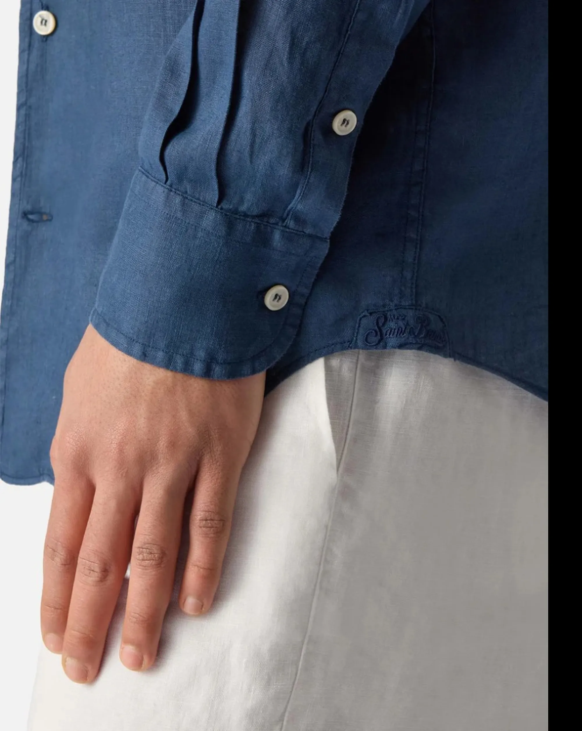 Mc2 Saint Barth Camicia Raphael Blu Rph0001-00119L 177244