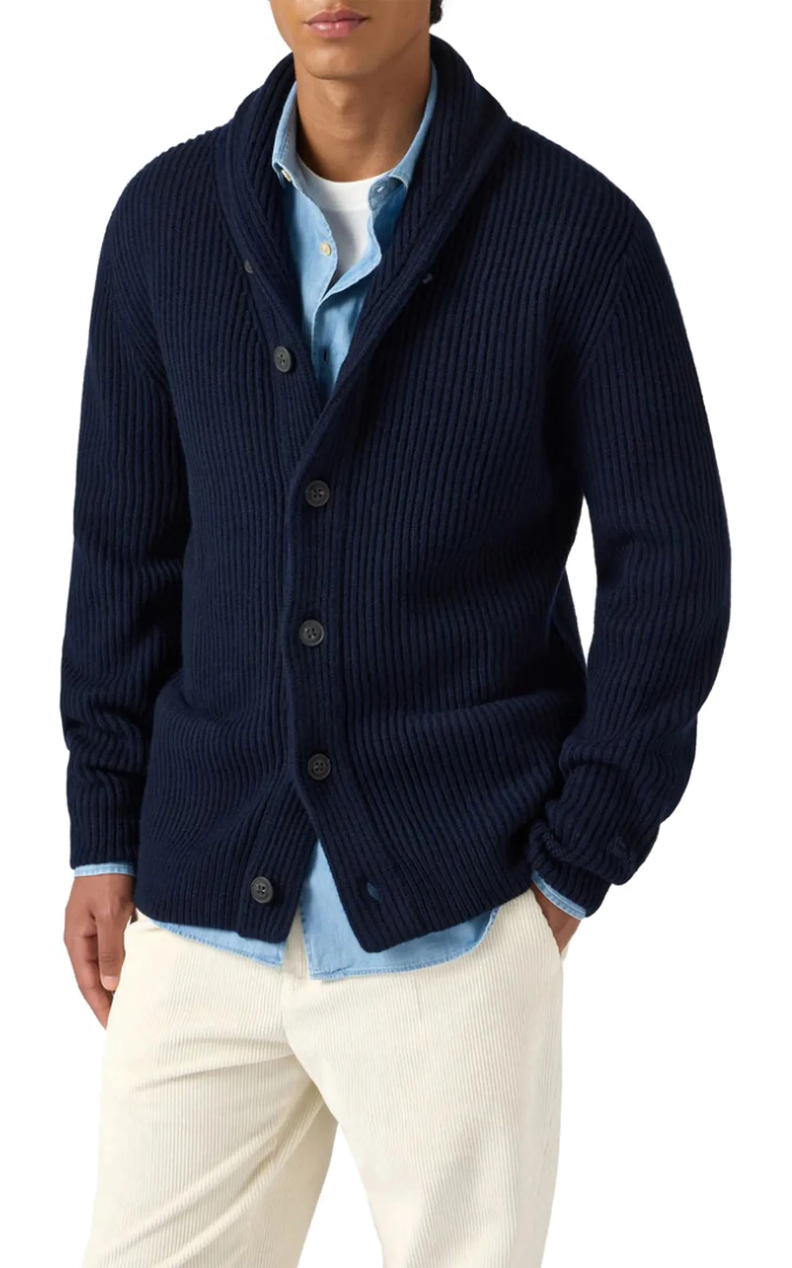 Mc2 Saint Barth Cardigan Glasgow Blu Glas001-00063I 164597