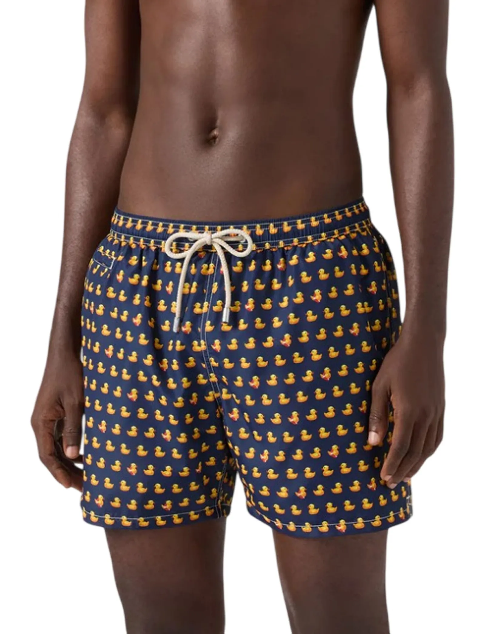 Mc2 Saint Barth Costume Mare Lighting Micro Con Stampa Paperelle All-Over Blu Lig0003-03152L 179983