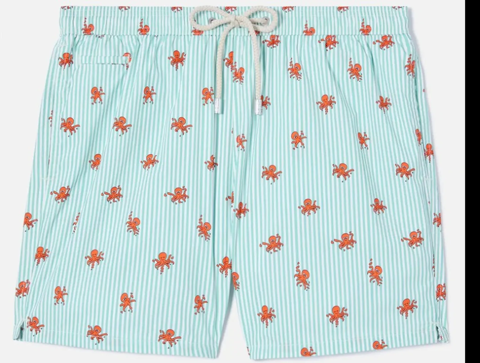 Mc2 Saint Barth Costume Mare Stampa Polpi All-Over Verde Lig0016-00391L 180902