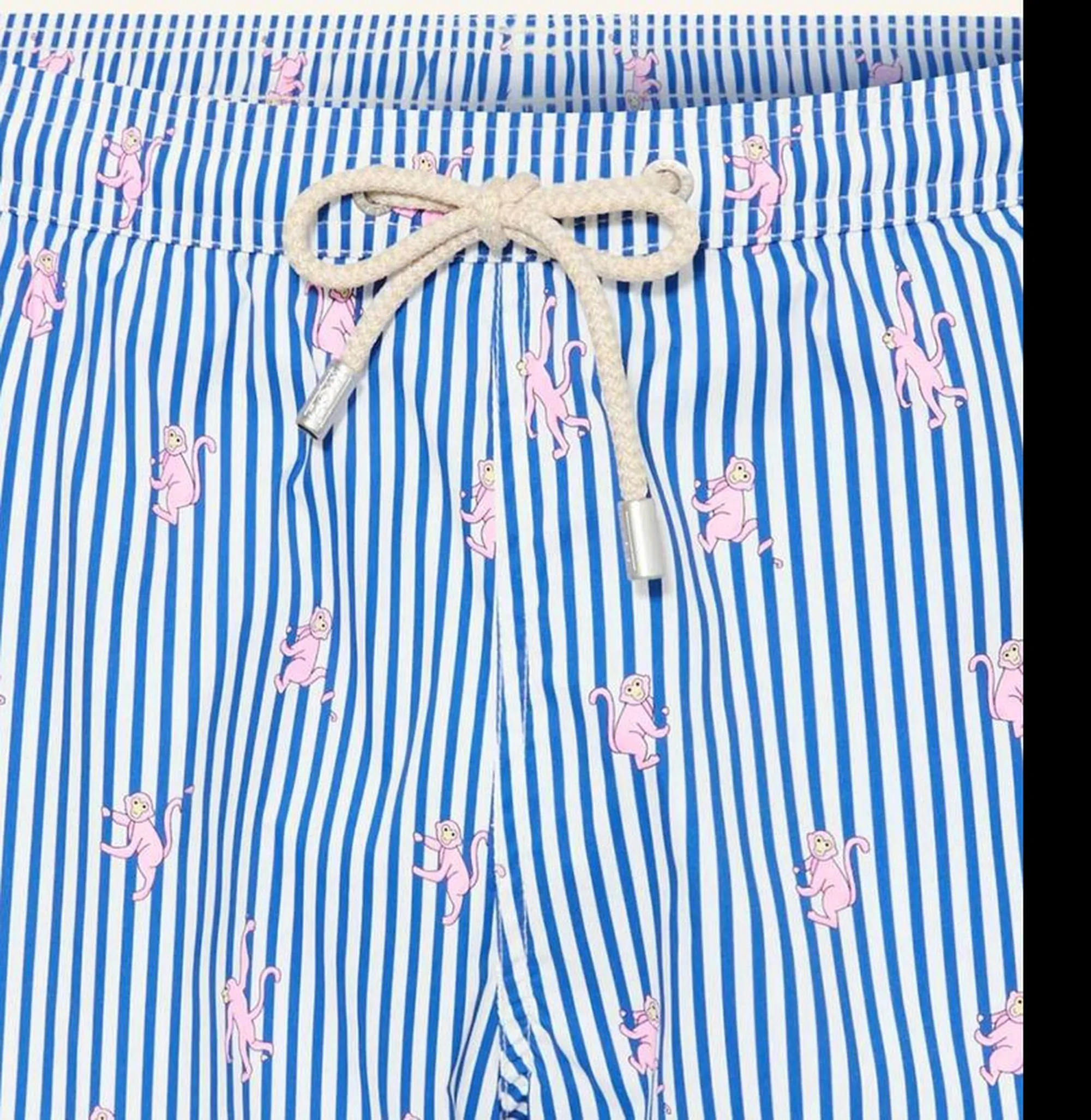 Mc2 Saint Barth Costume Monkeys Stripes Azzurro Lig0016-00225L 182645