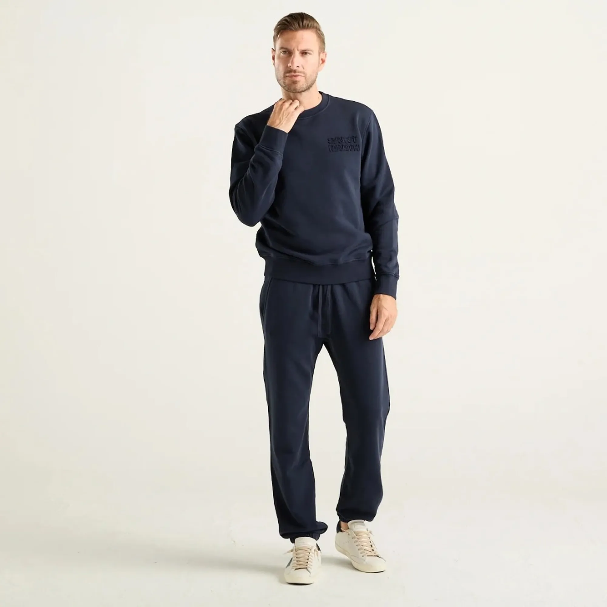 Mc2 Saint Barth B'Soho Sweatshirt' Blu Soh0010-00375M 192821
