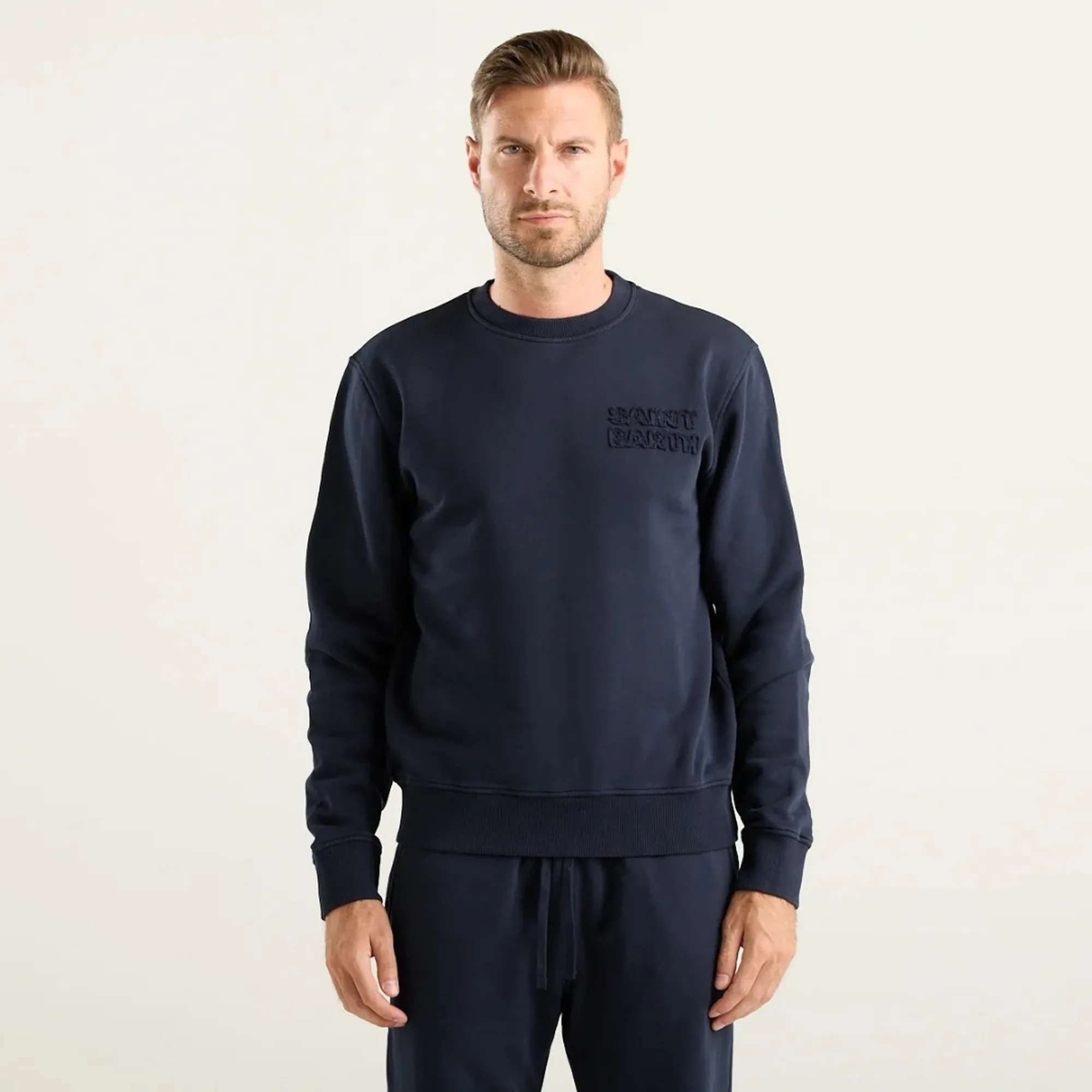 Mc2 Saint Barth B'Soho Sweatshirt' Blu Soh0010-00375M 192822