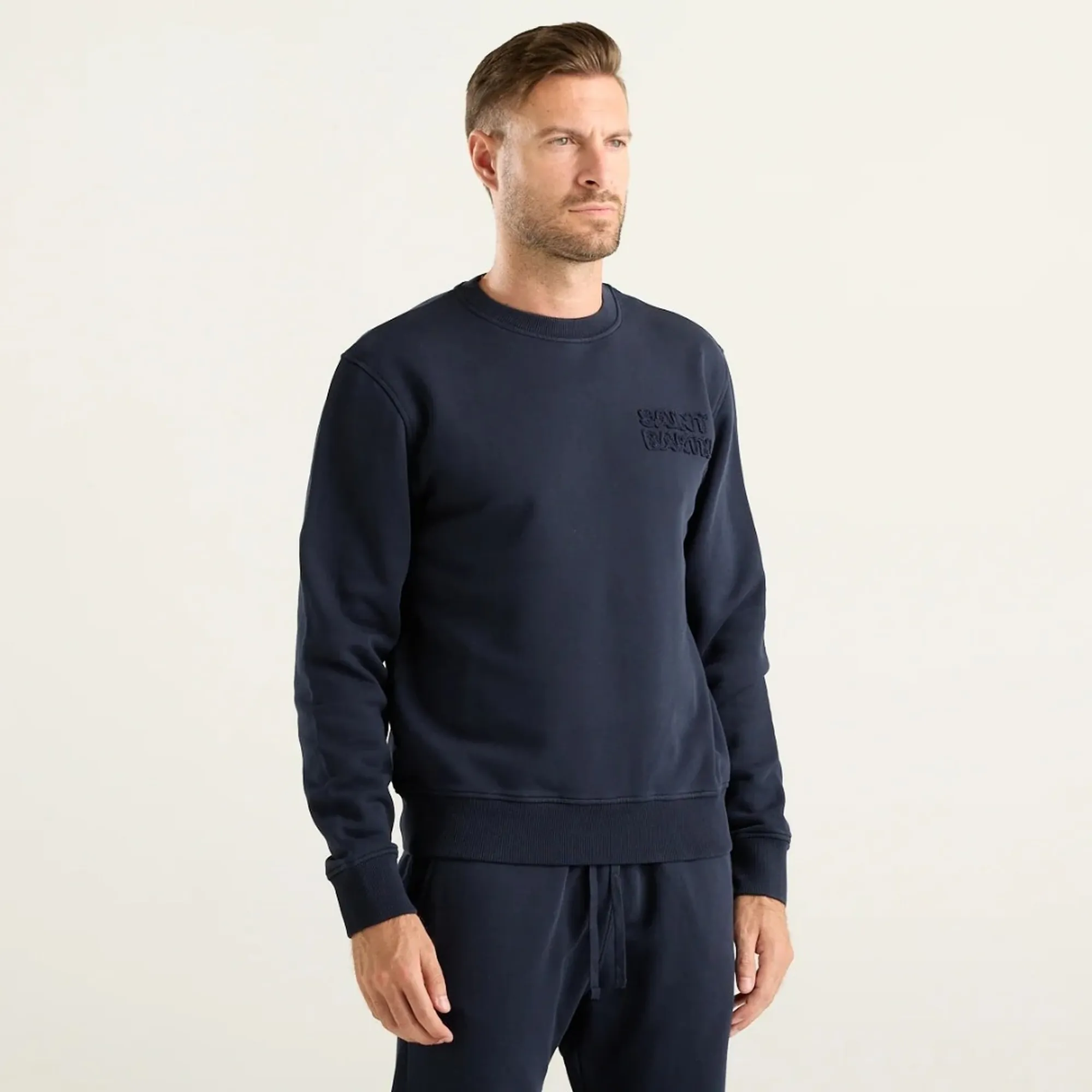 Mc2 Saint Barth B'Soho Sweatshirt' Blu Soh0010-00375M 192823