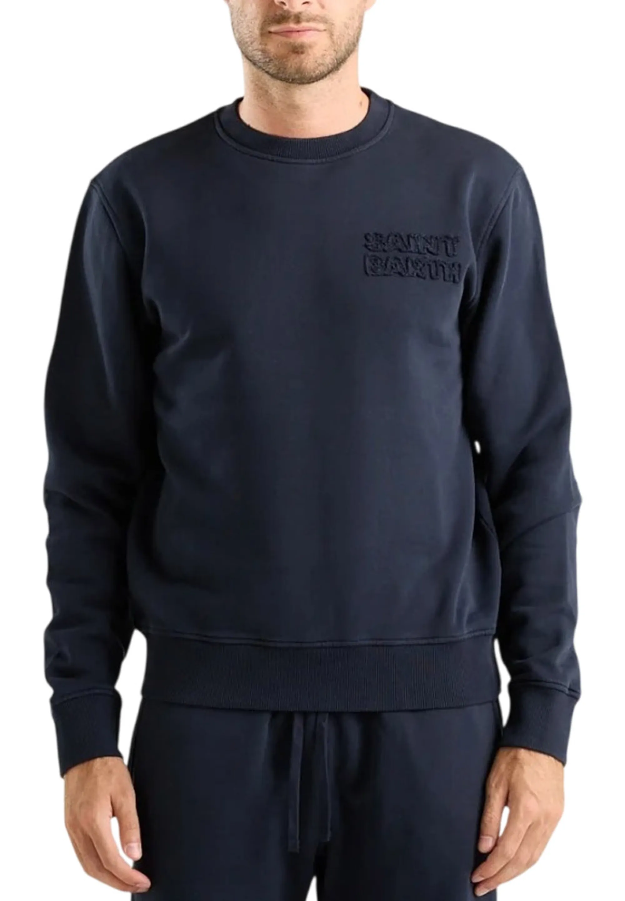 Mc2 Saint Barth B'Soho Sweatshirt' Blu Soh0010-00375M 193120