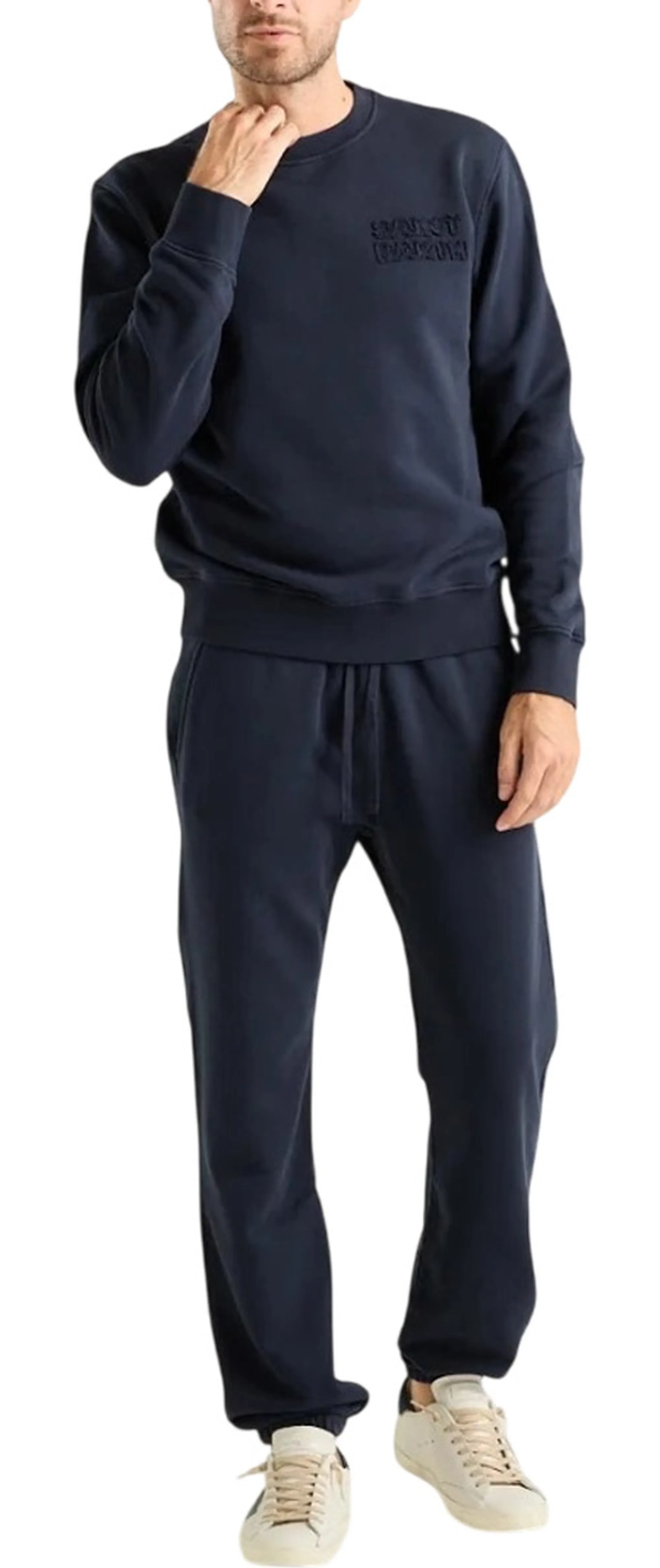 Mc2 Saint Barth B'Soho Sweatshirt' Blu Soh0010-00375M 193130