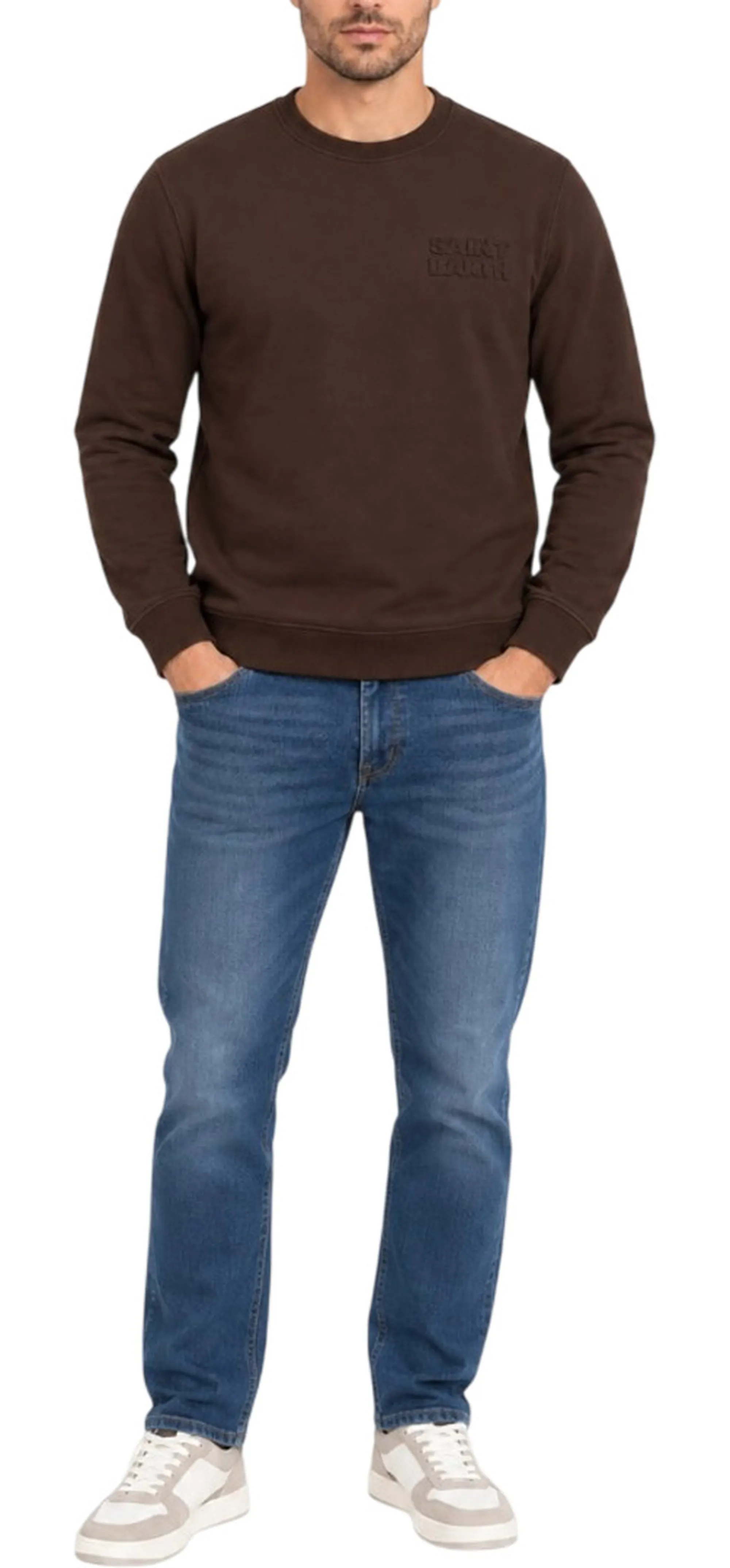 Mc2 Saint Barth B'Soho Sweatshirt' Brown Soh0010-02860M 193133