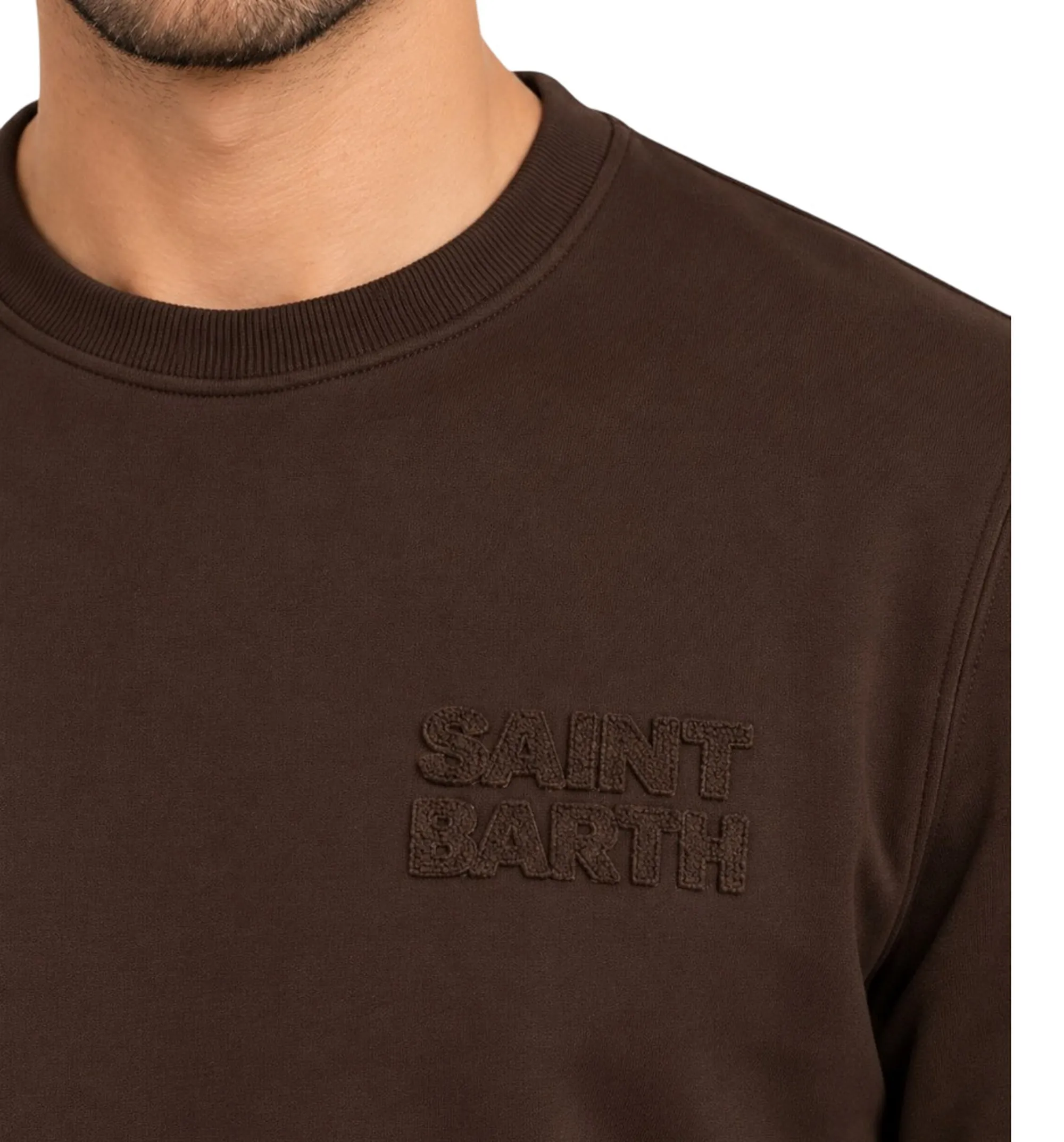 Mc2 Saint Barth B'Soho Sweatshirt' Brown Soh0010-02860M 193135