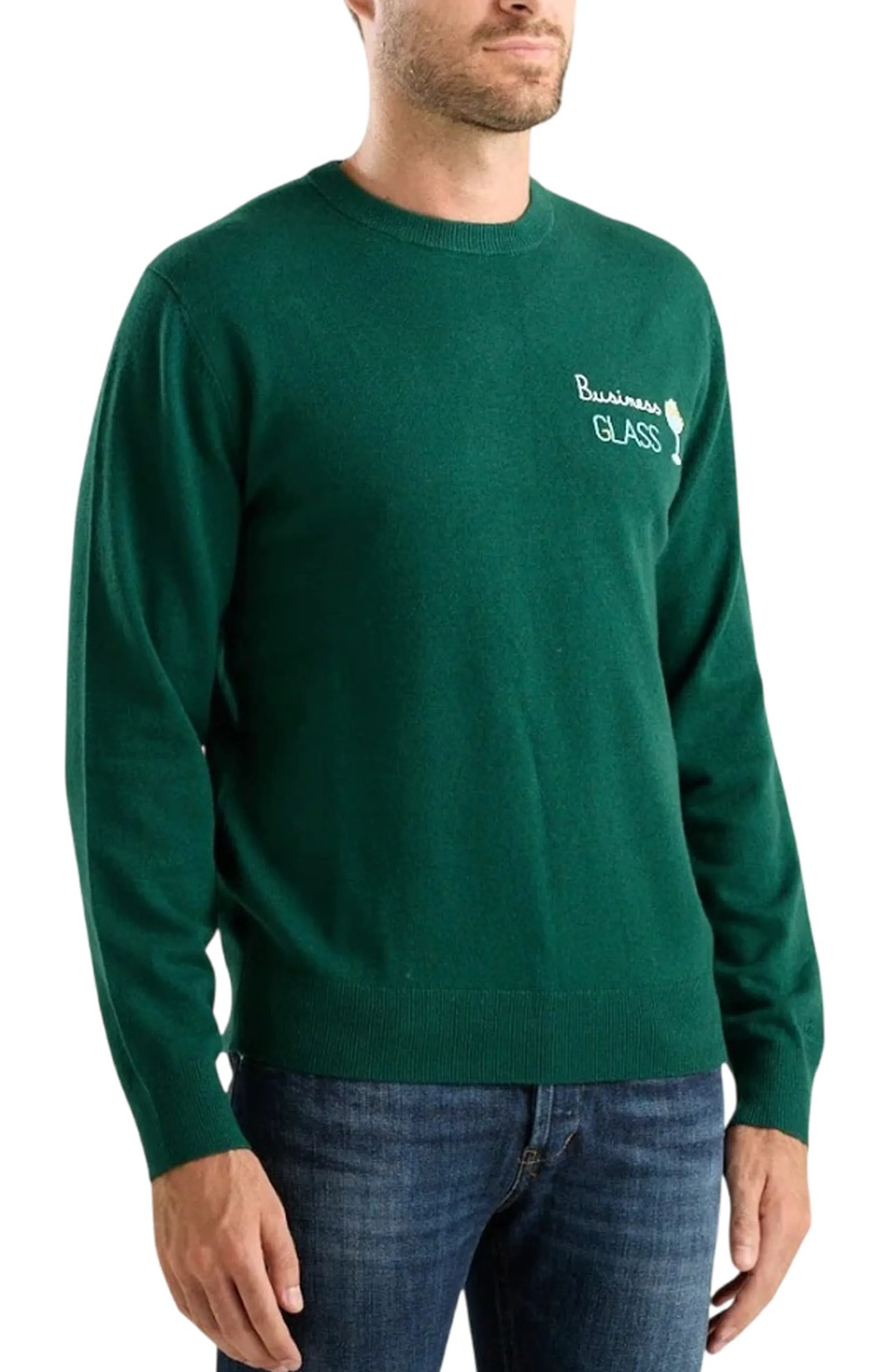 Mc2 Saint Barth Maglia Heron Business Glass Verde Her0024-03601M 193780