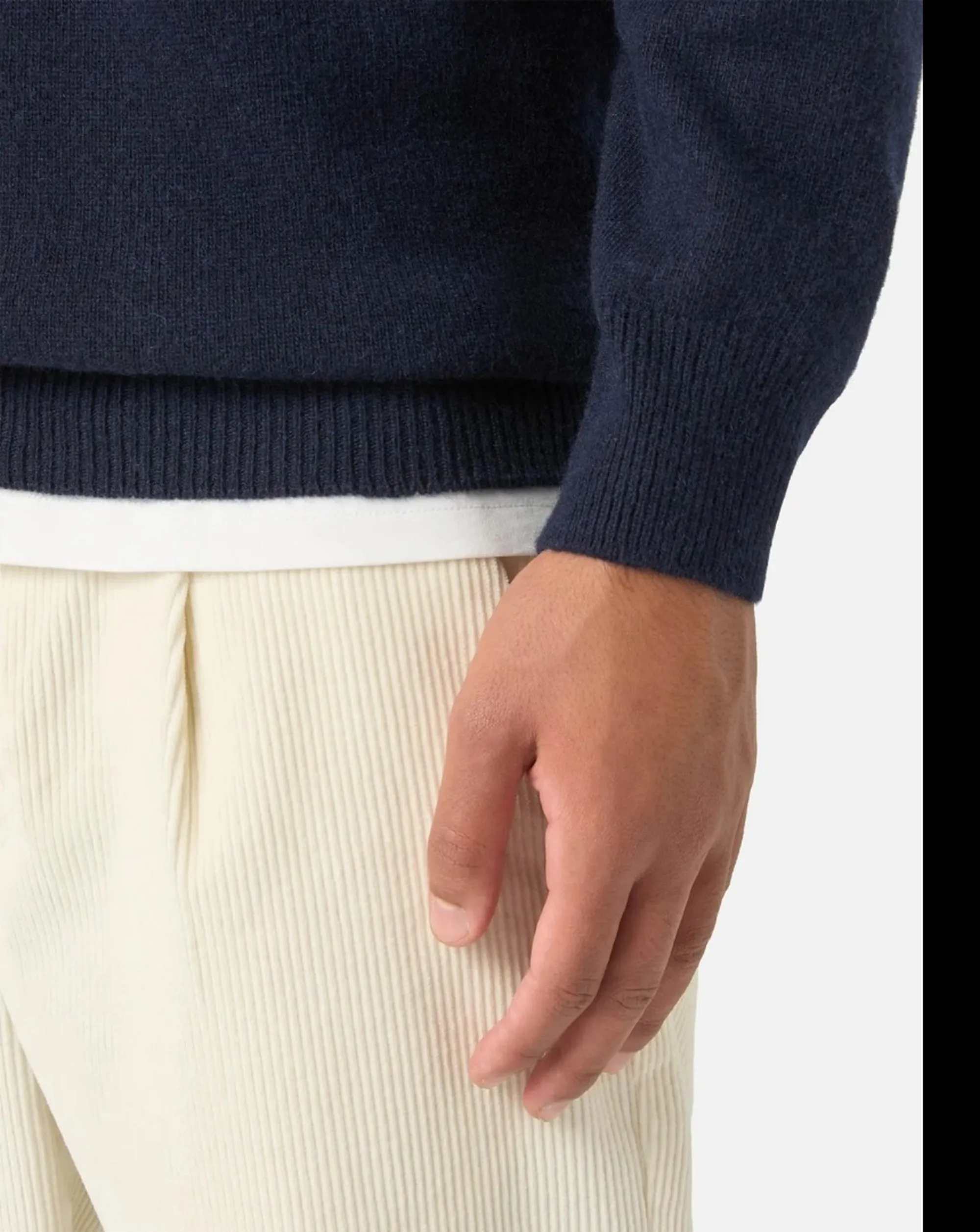 Mc2 Saint Barth B'Heron Sweater With Intarsia And Apres Ski Embroidery' Blu Her0001-00226M 192698