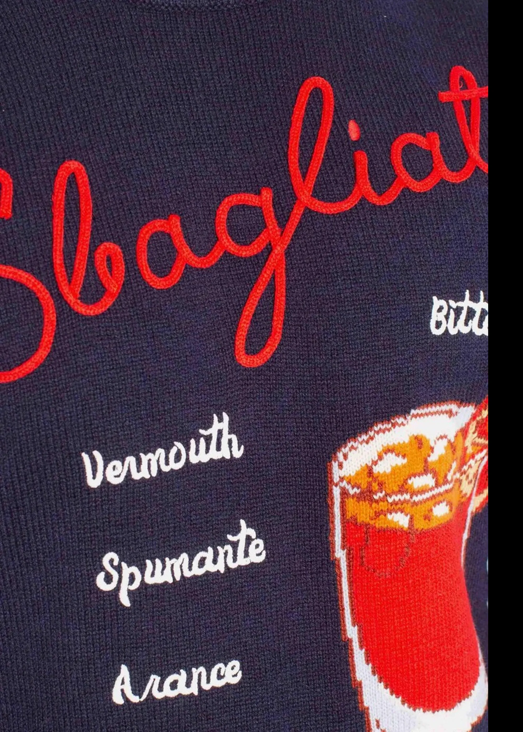 Mc2 Saint Barth Maglia Heron Drink Sbagliato Blu Her0001-00322I 164280