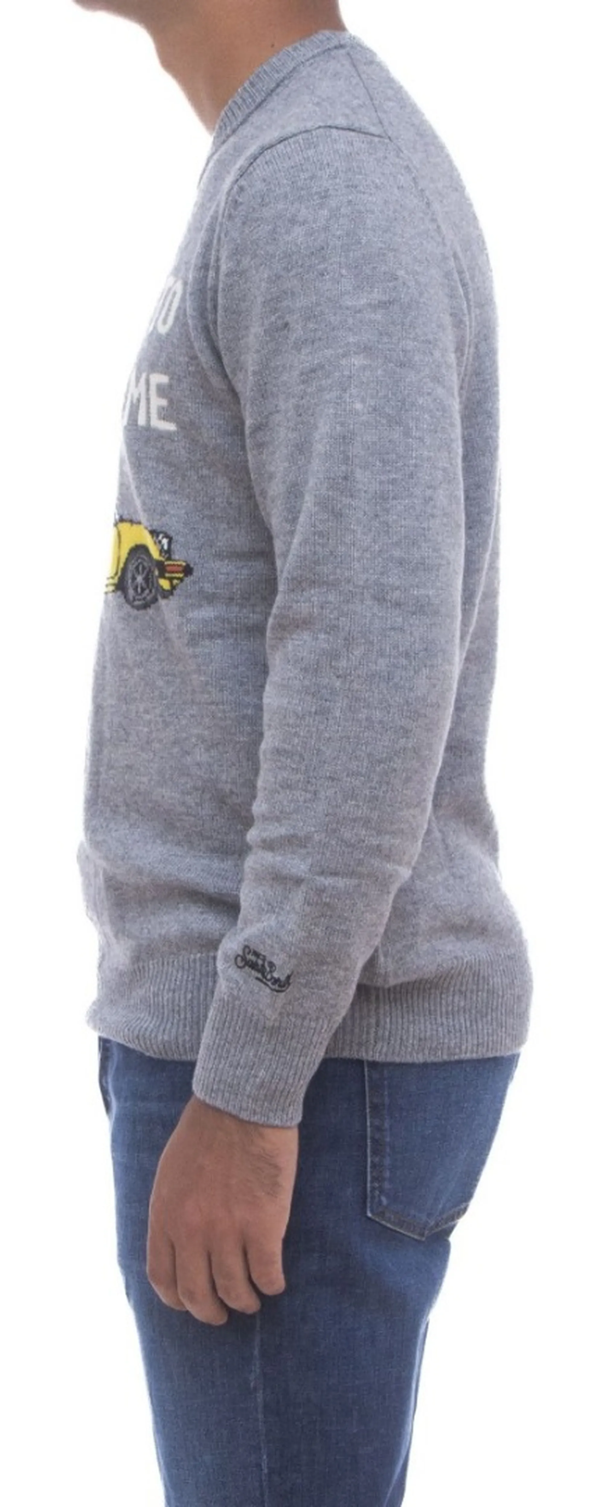 Mc2 Saint Barth Maglia Heron Hard Car Grigio Hre0001-02137I 164172