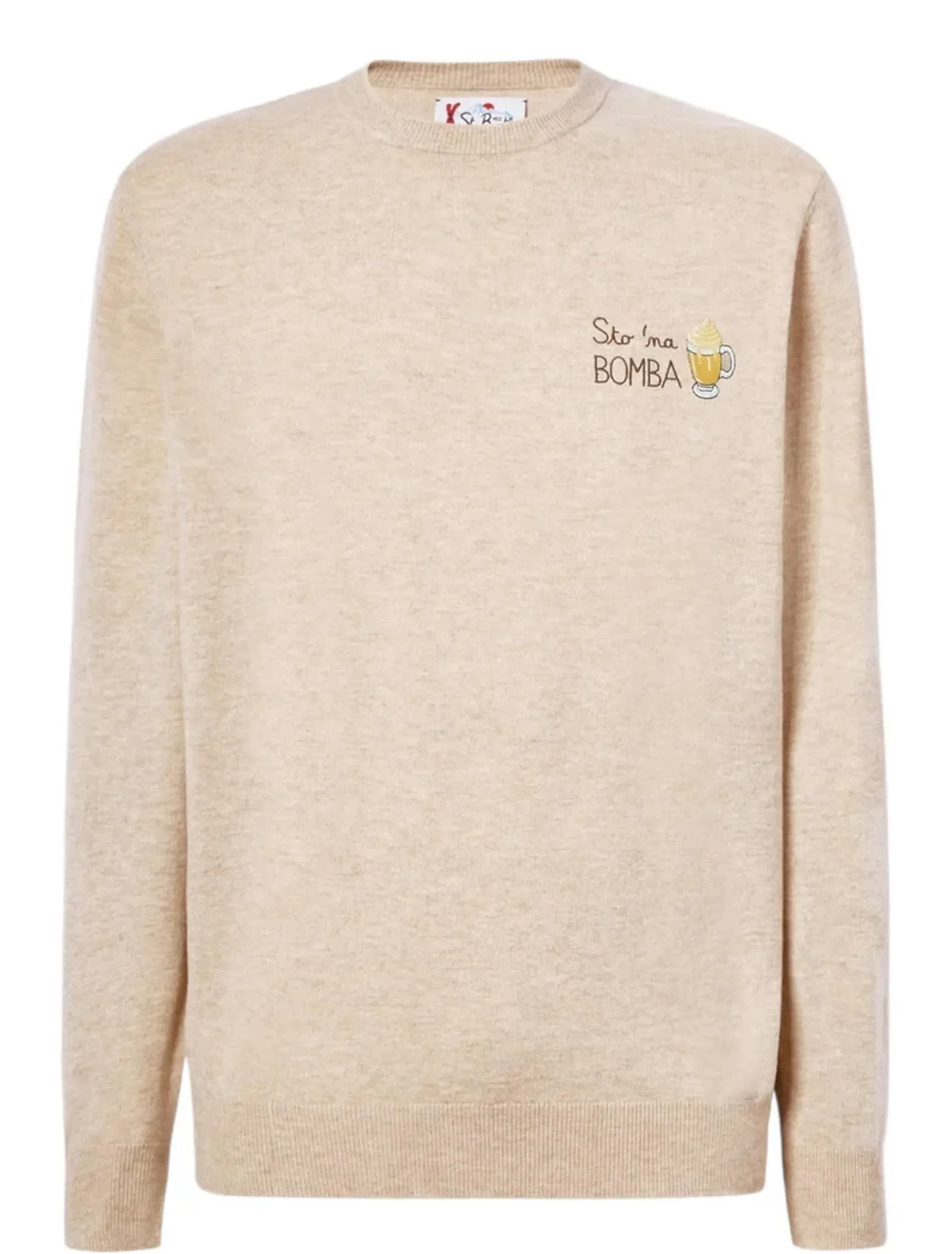 Mc2 Saint Barth Maglia Heron Light Embry Sto Na Bomba Beige Her0024-03499I 164544