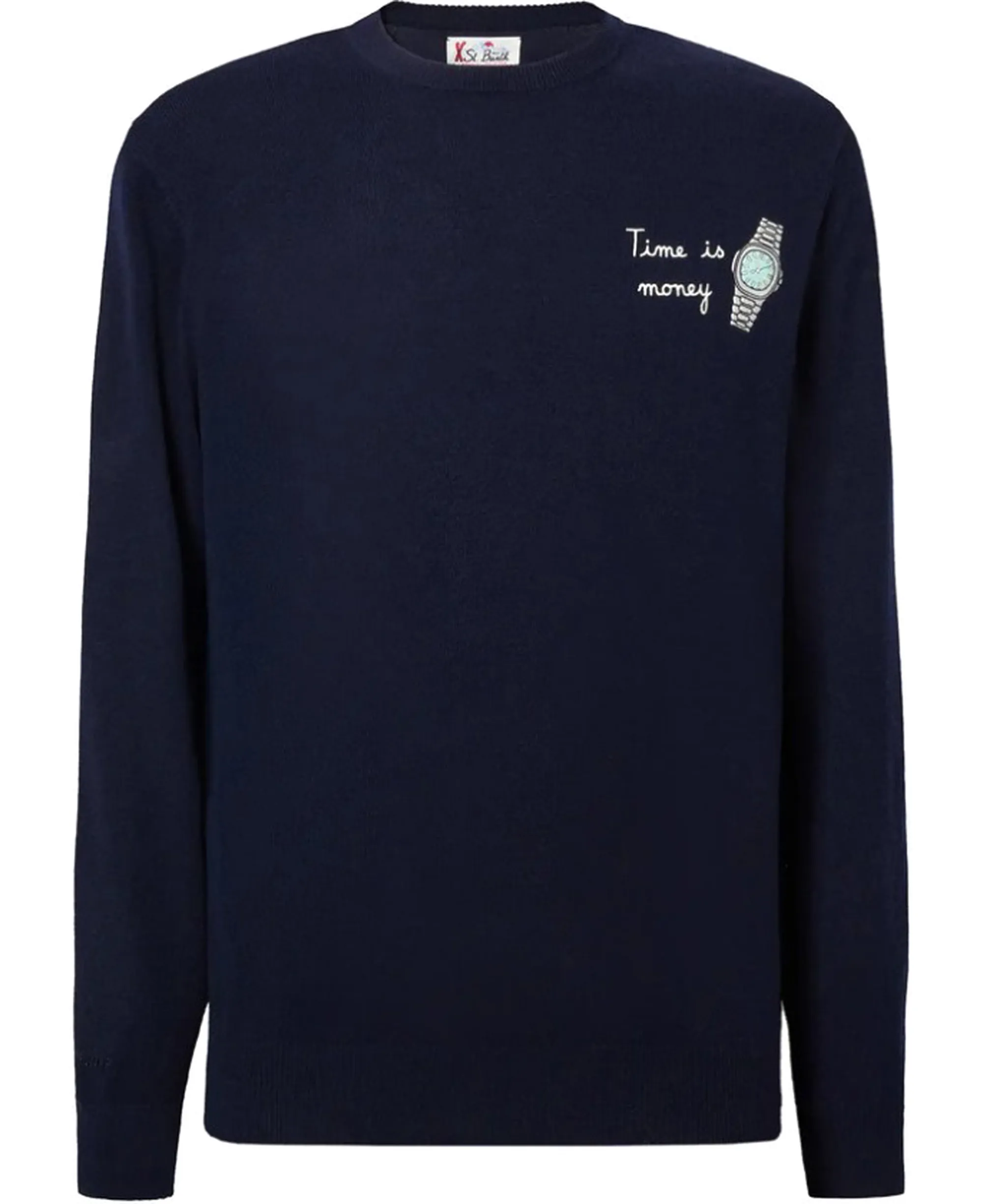 Mc2 Saint Barth Maglia Heron Lighy Embry Invest Time Blu Her0024-00150I 164552