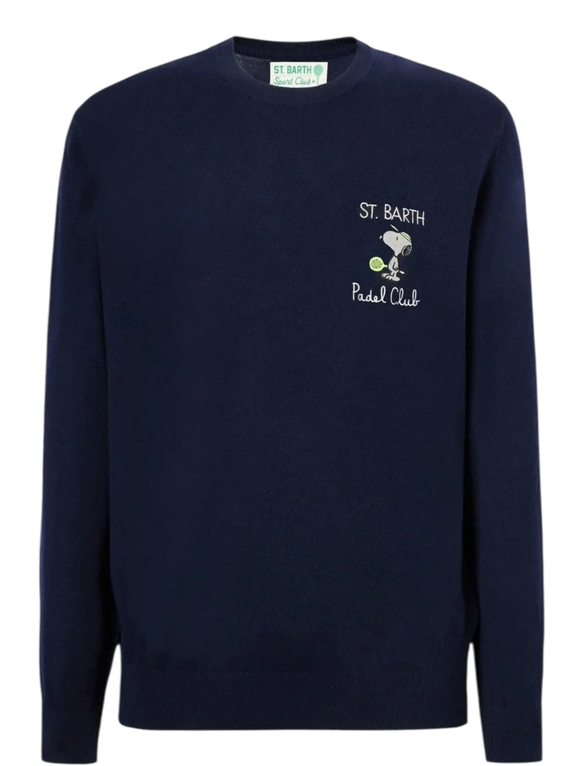 Mc2 Saint Barth Maglia Heron Snoopy Padel Mini Blu Hre0024-03103I 164207