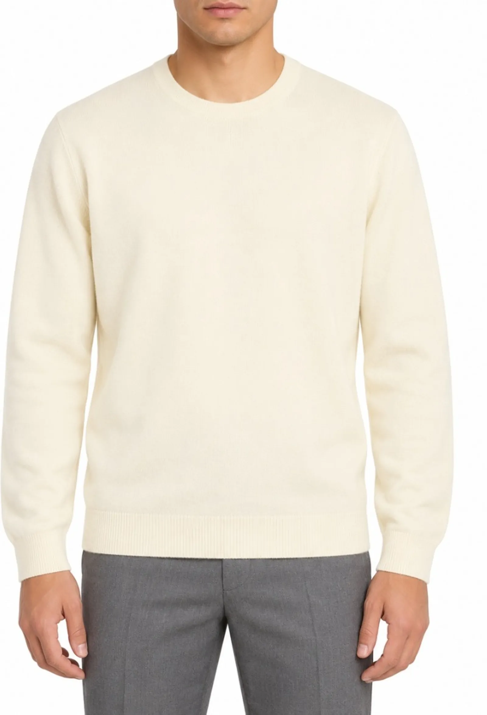 Mc2 Saint Barth Maglia Regent Bianco Sporco Rege008-00023M 196414