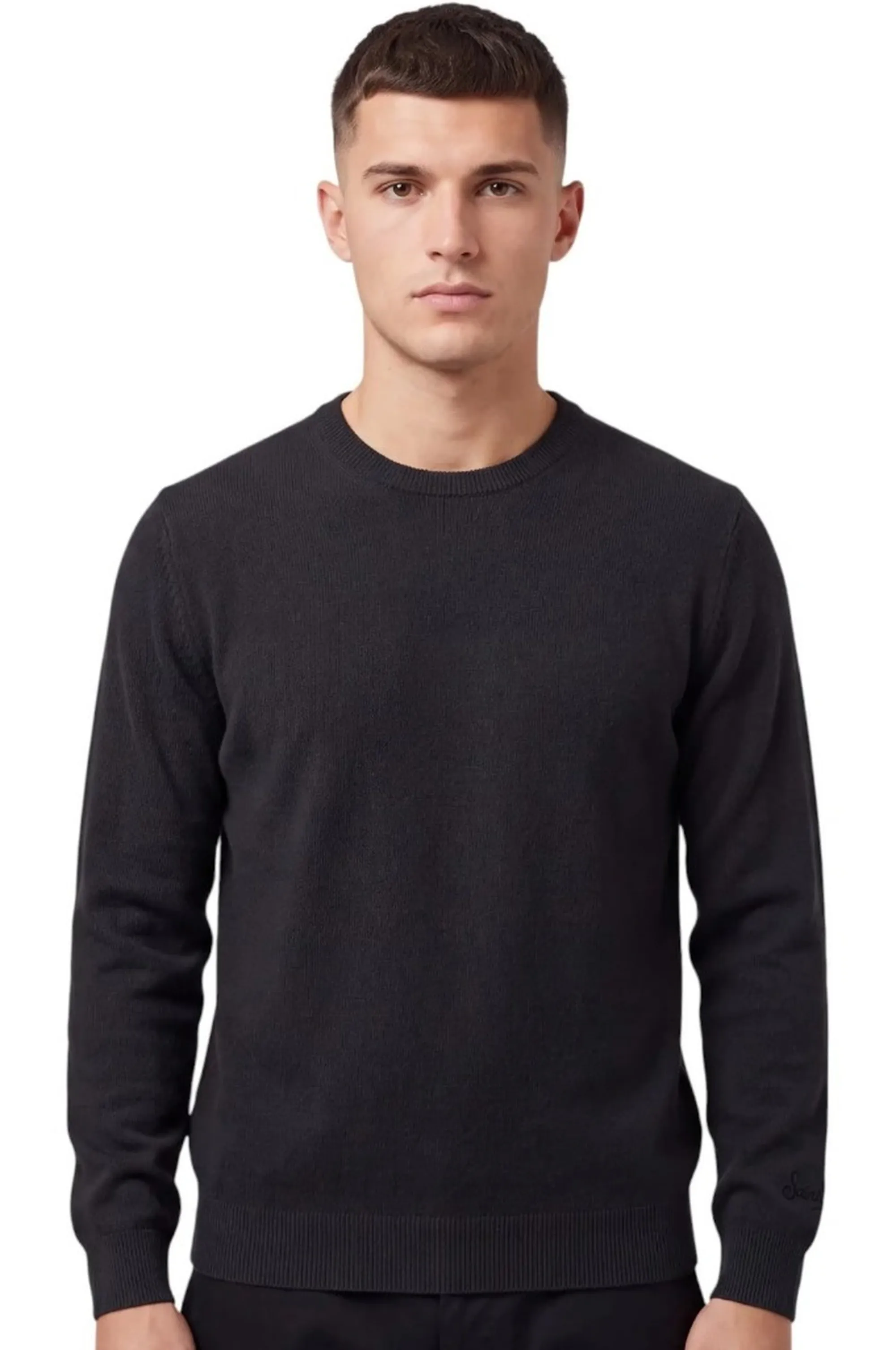 Mc2 Saint Barth B'Regent Jersey' Black Rege008-00068M 192743