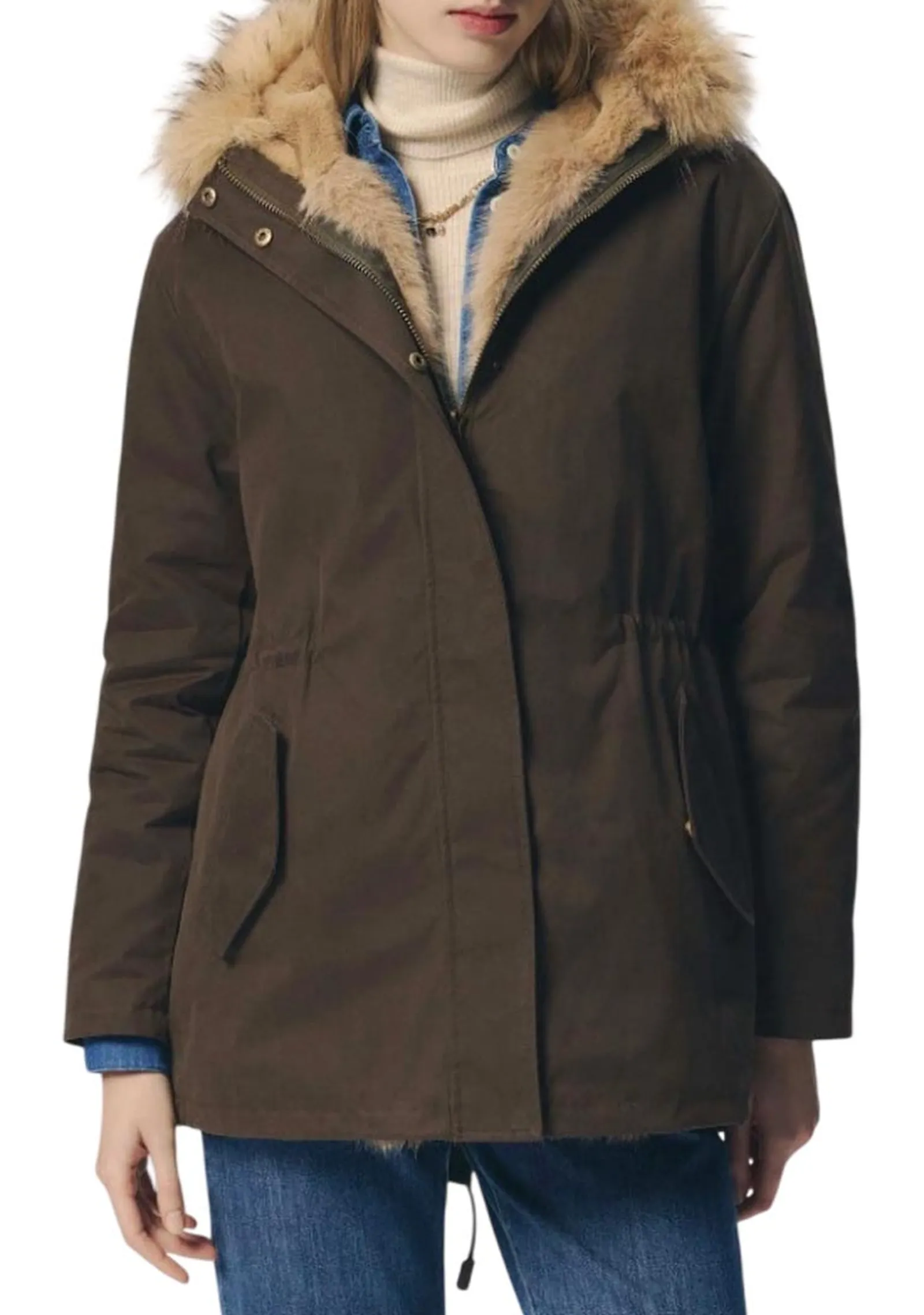 Mc2 Saint Barth Parka Brenna Militare Bnn0003-00223M 200693