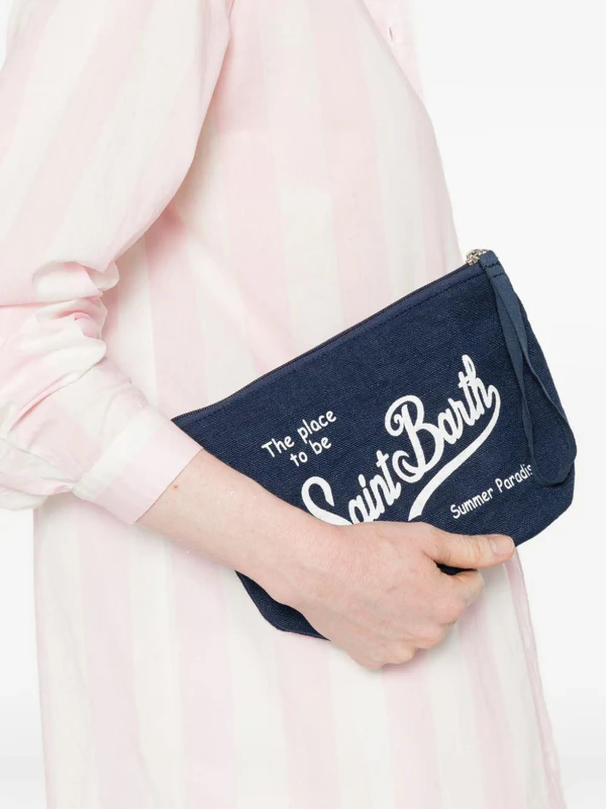 Mc2 Saint Barth B'Pochette Aline' Denim Ali0004-00119L 181322