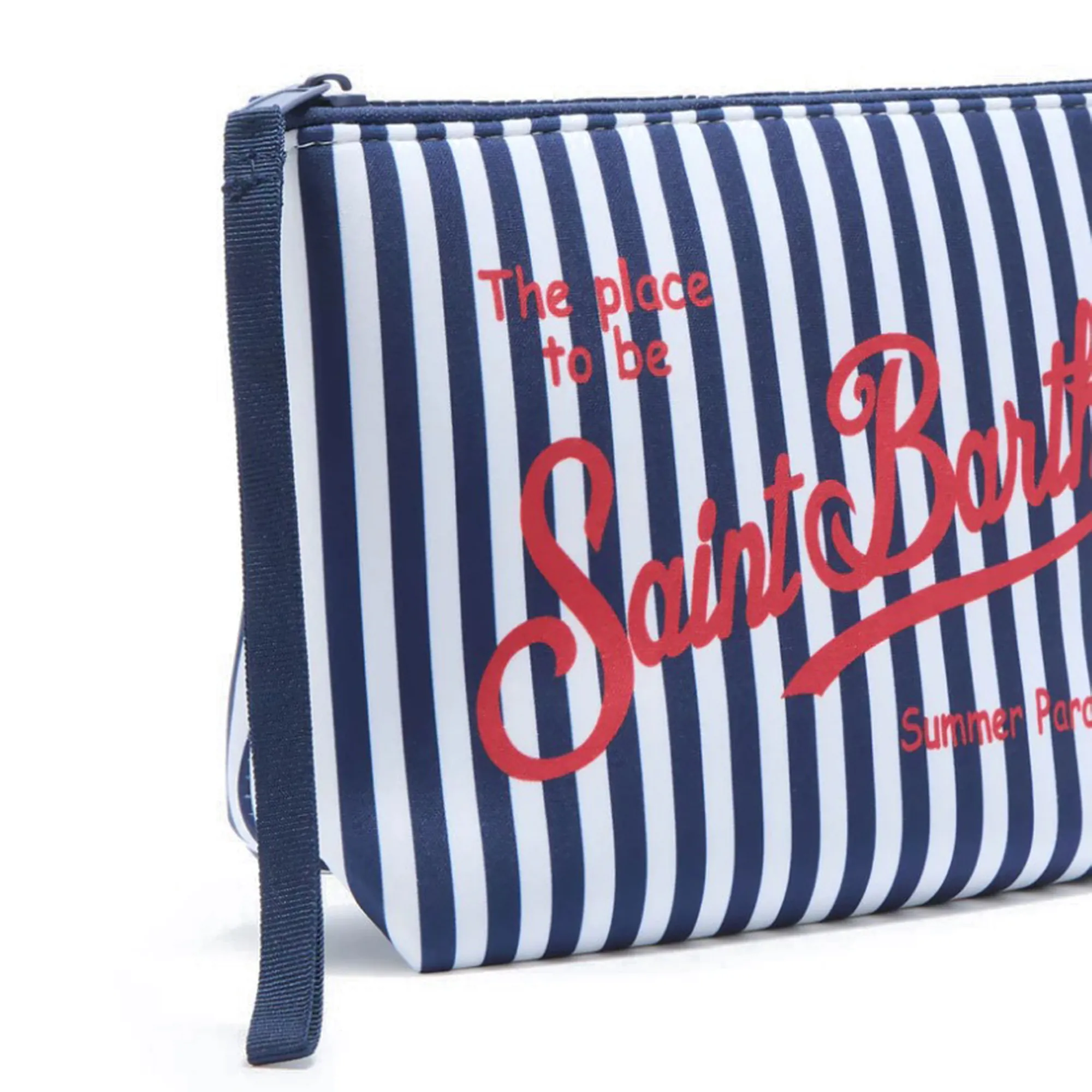 Mc2 Saint Barth Pochette Aline A Righe Blu Alin001-07714L 179110