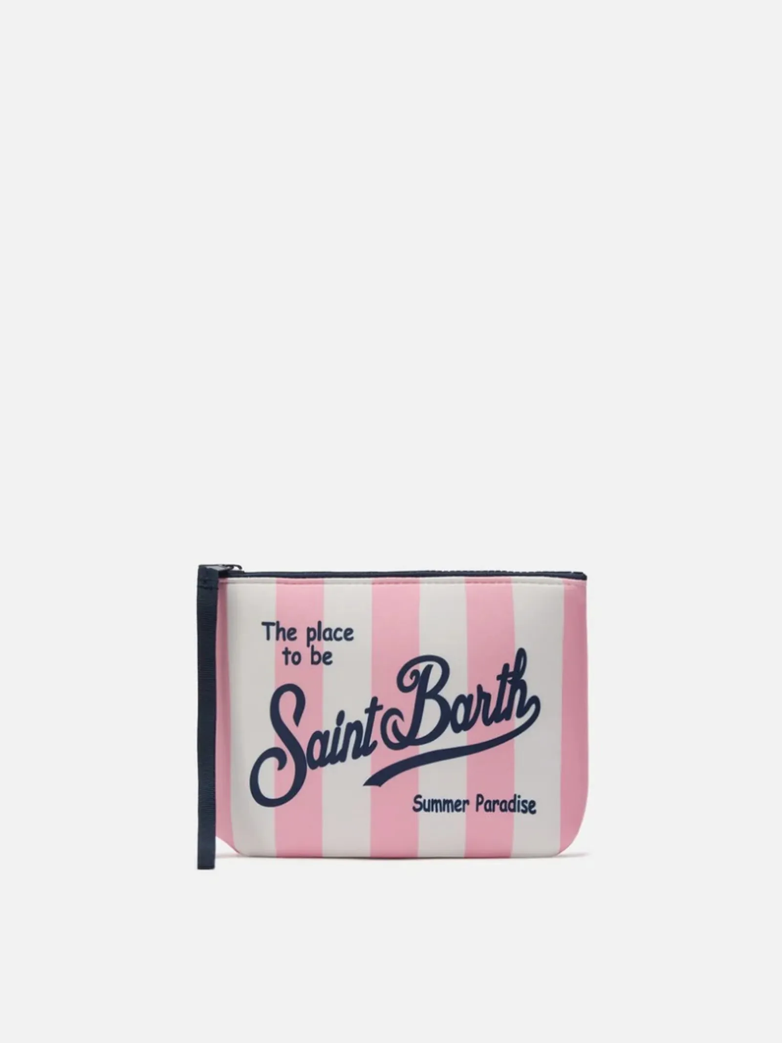 Mc2 Saint Barth Pochette Aline A Righe Rosa Alin001-00716L 179090