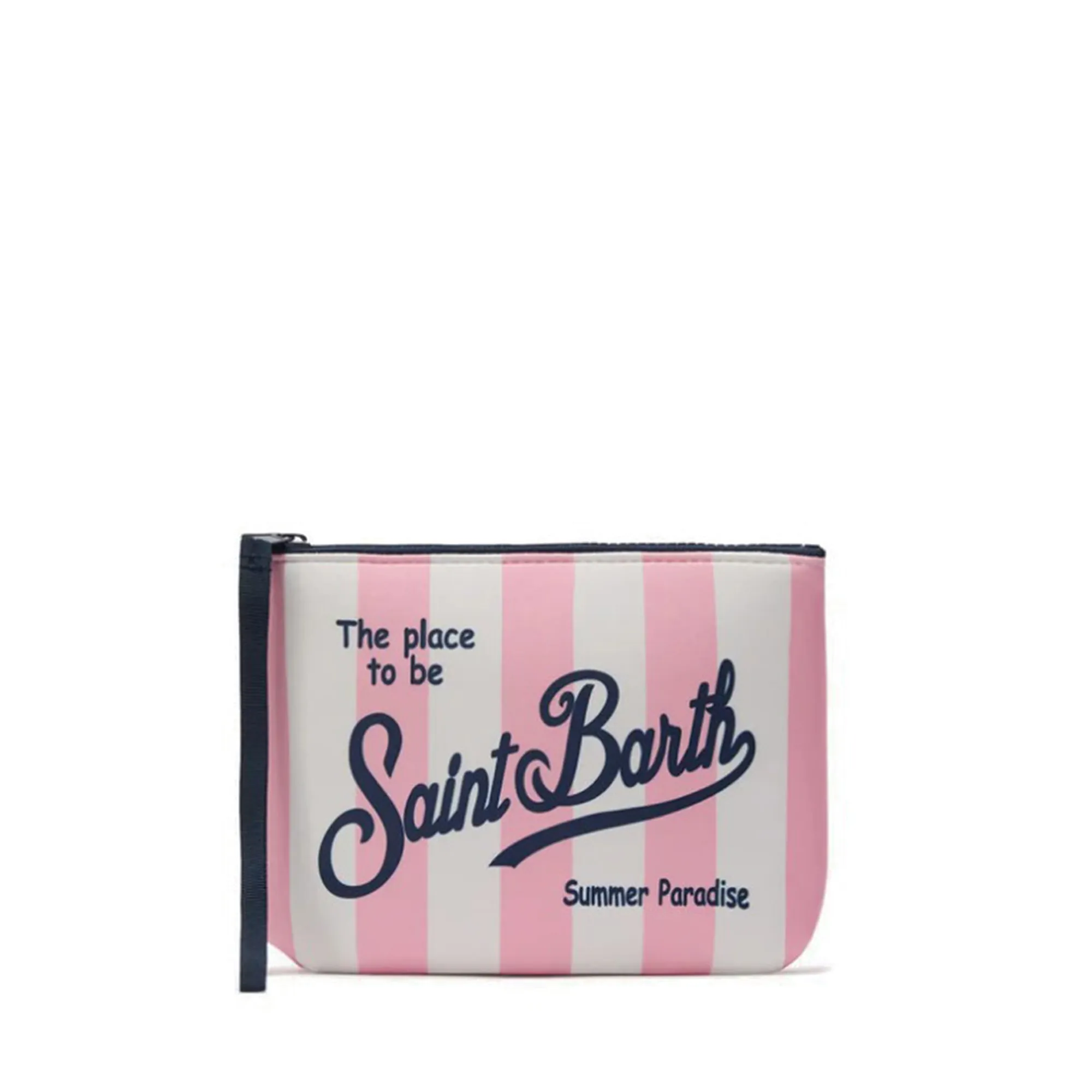 Mc2 Saint Barth Pochette Aline A Righe Rosa Alin001-00716L 179118