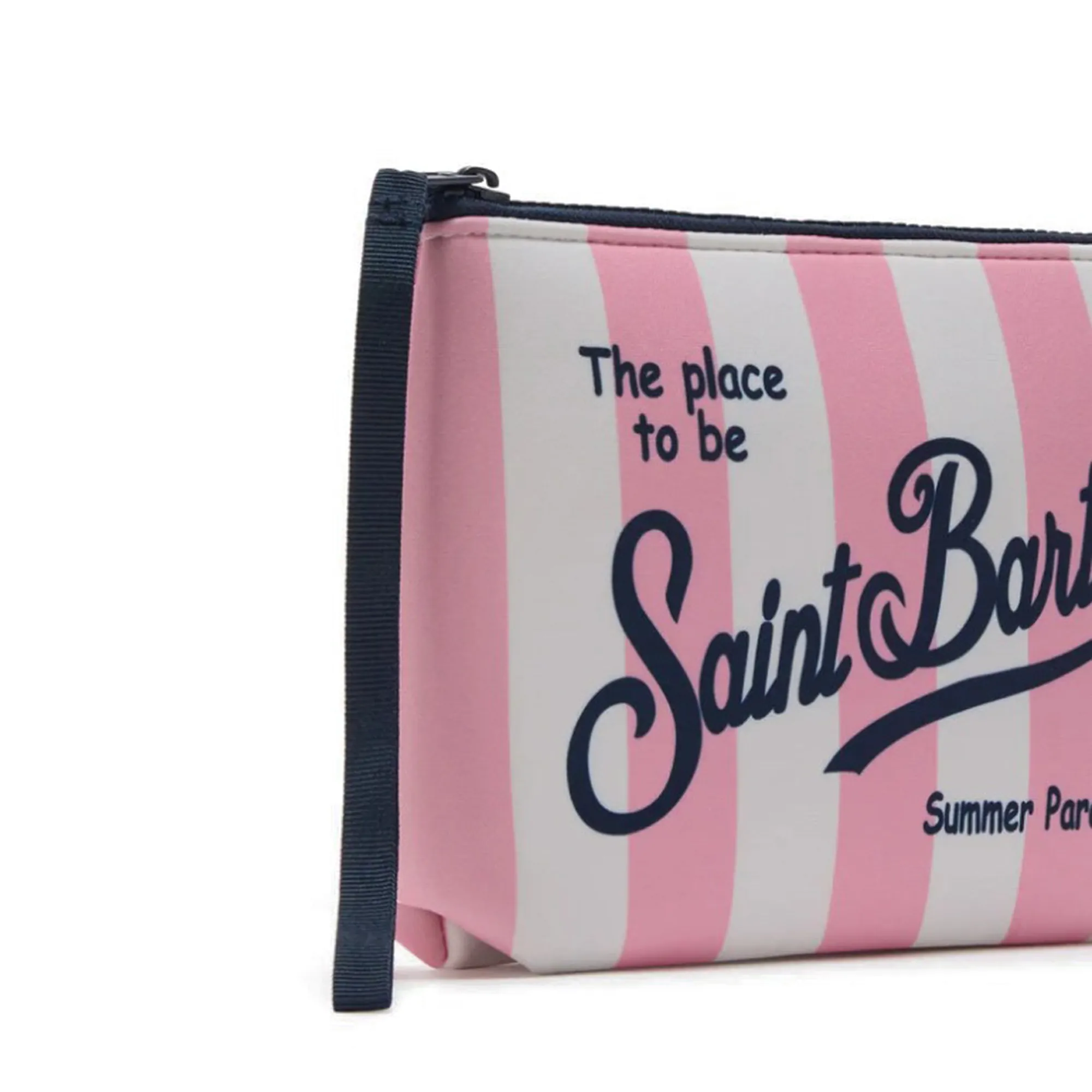 Mc2 Saint Barth Pochette Aline A Righe Rosa Alin001-00716L 179119