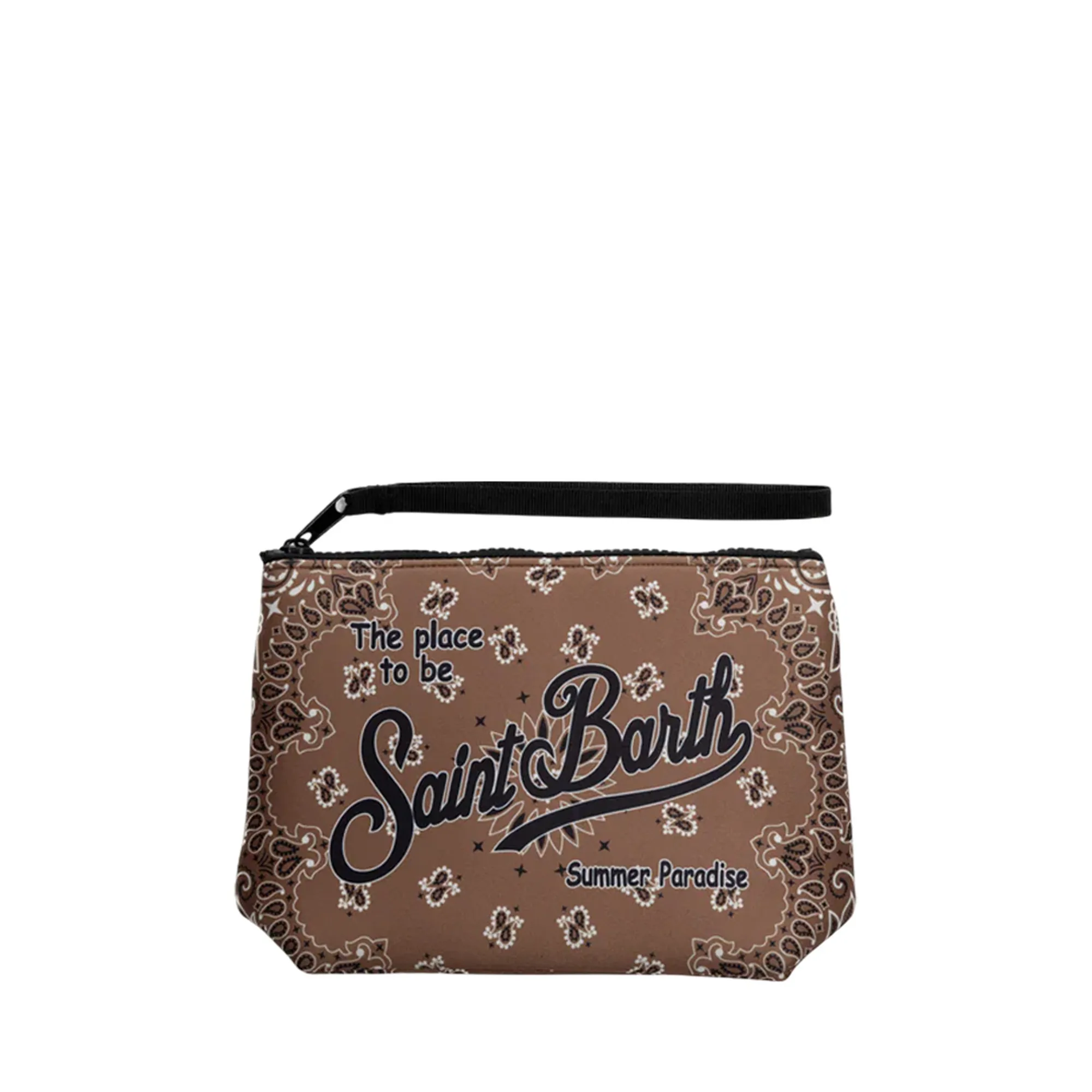 Mc2 Saint Barth B'Aline Bandana Pouch' Brown Alin001-07684L 179144