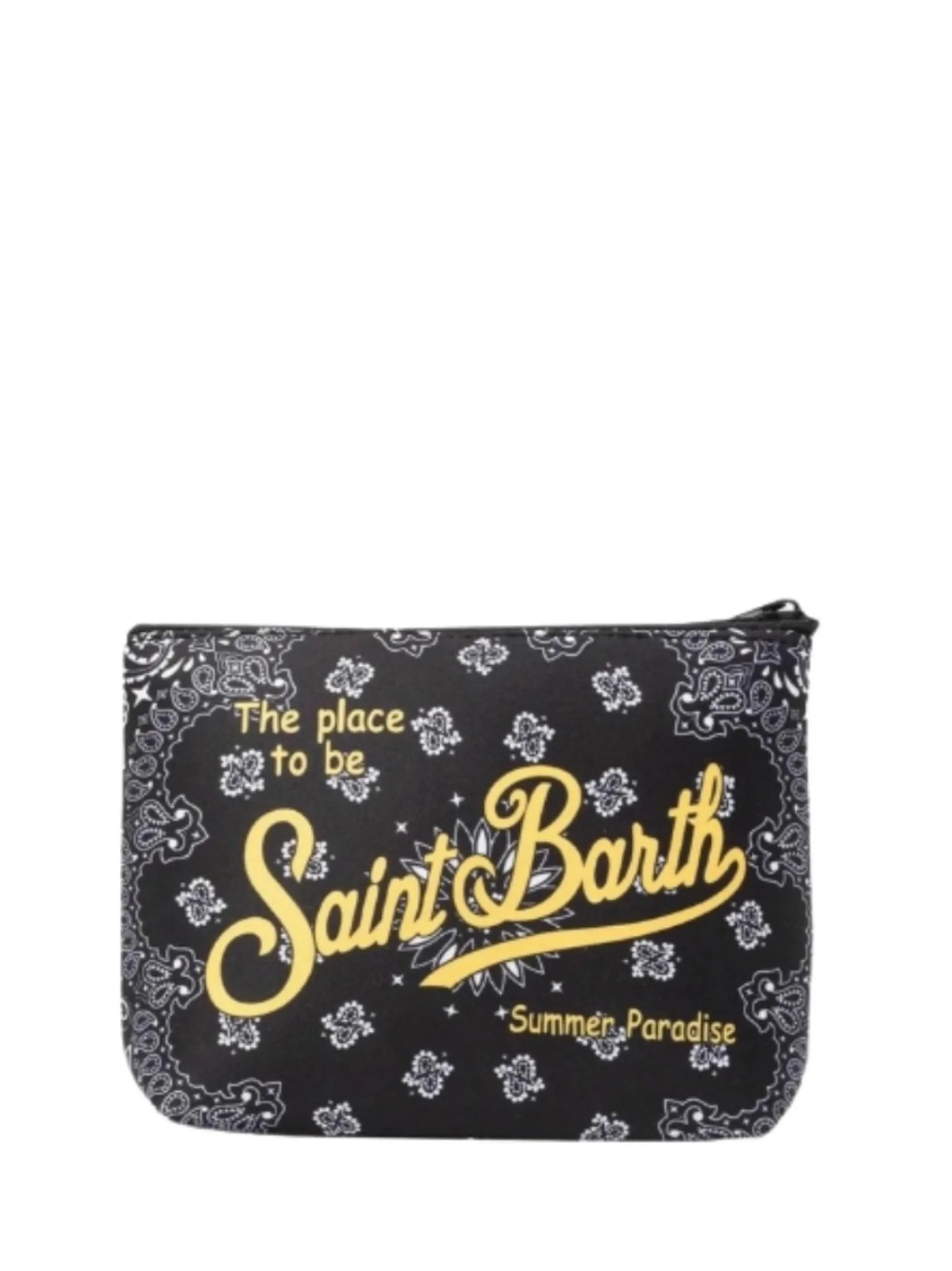 Mc2 Saint Barth B'Aline Bandana Pouch' Black Alin001-03518L 182048