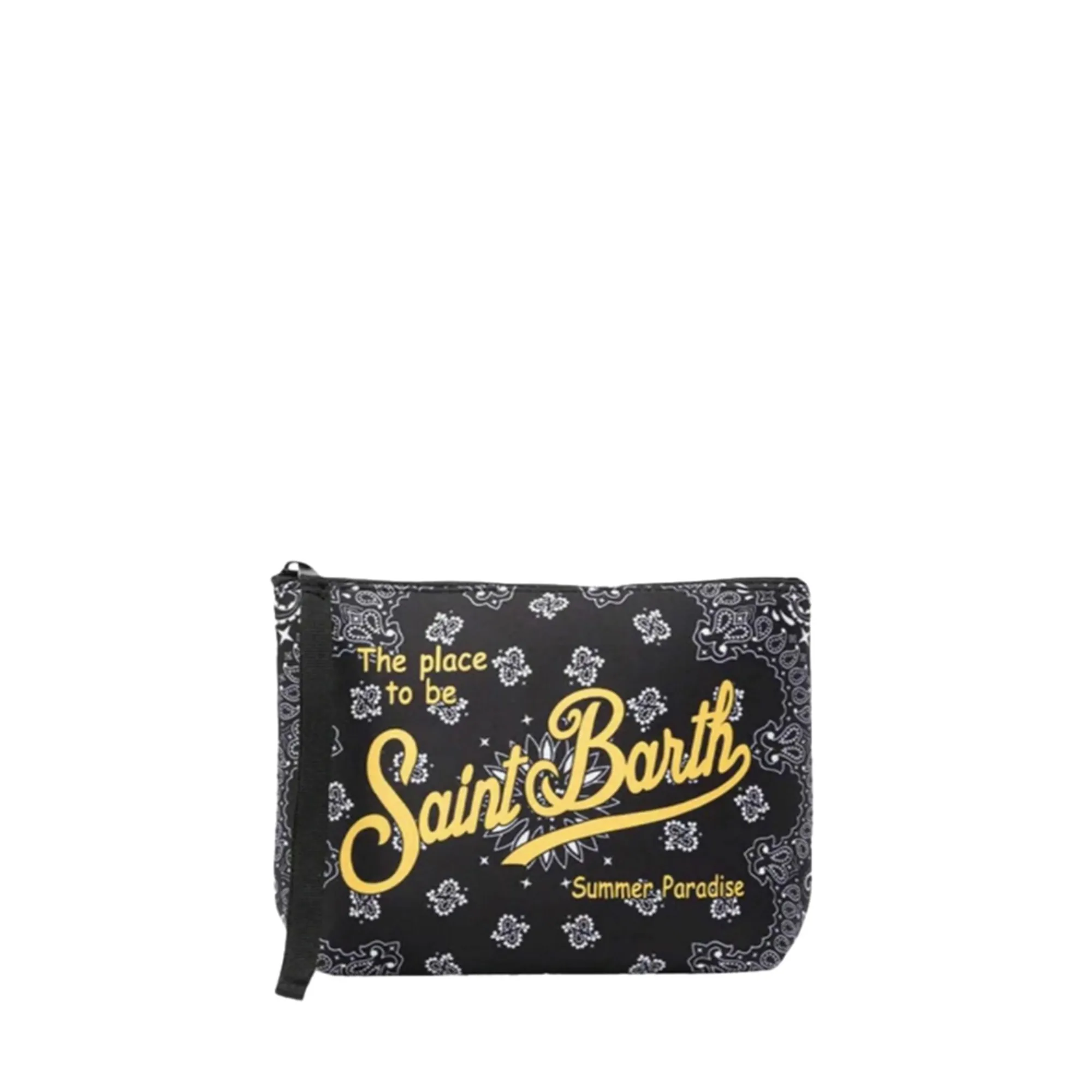 Mc2 Saint Barth B'Aline Bandana Pouch' Black Alin001-03518L 182121