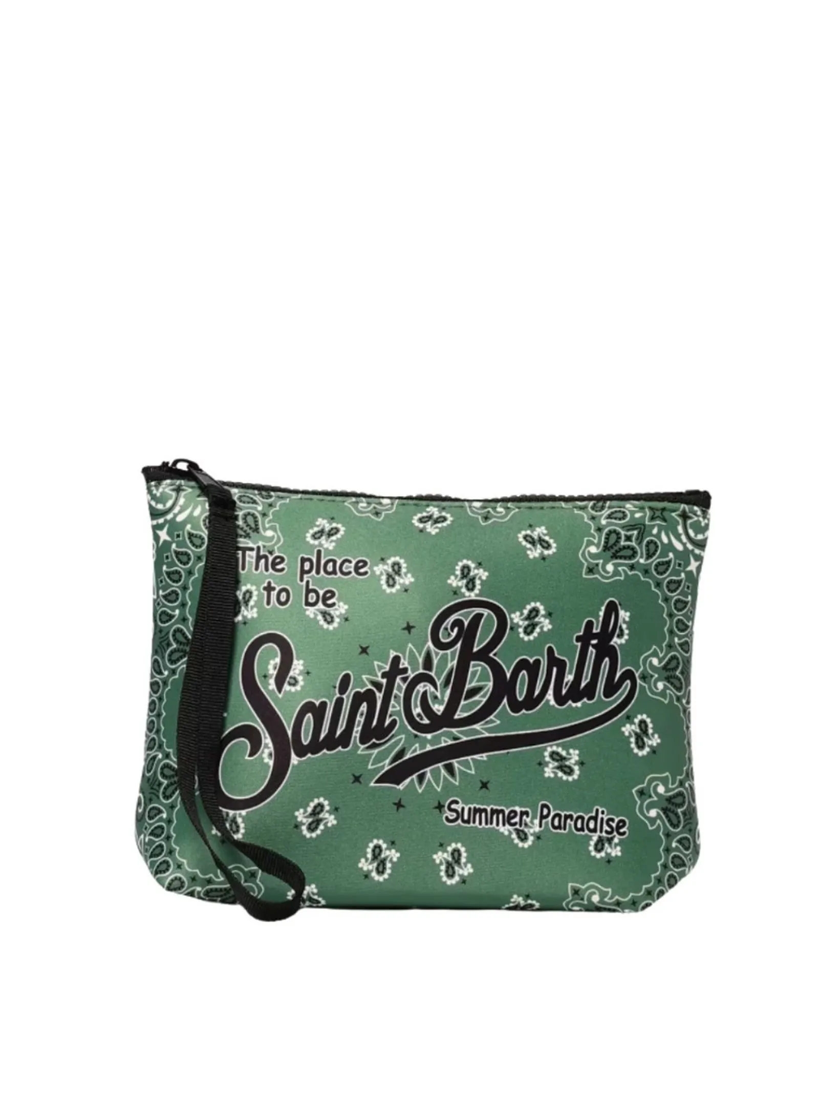 Mc2 Saint Barth Pochette Aline Bandana Verde Alin001-02276L 182042