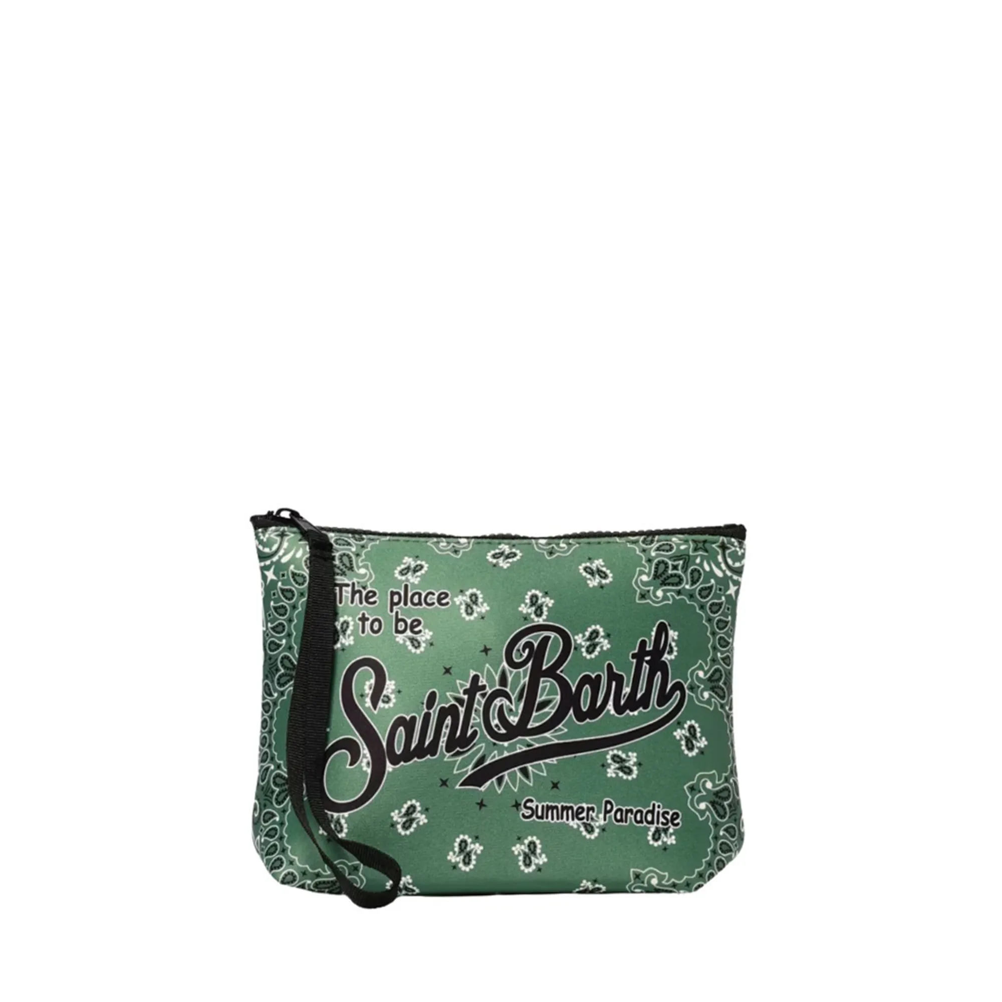 Mc2 Saint Barth B'Aline Bandana Pouch' Green Alin001-02276L 182124