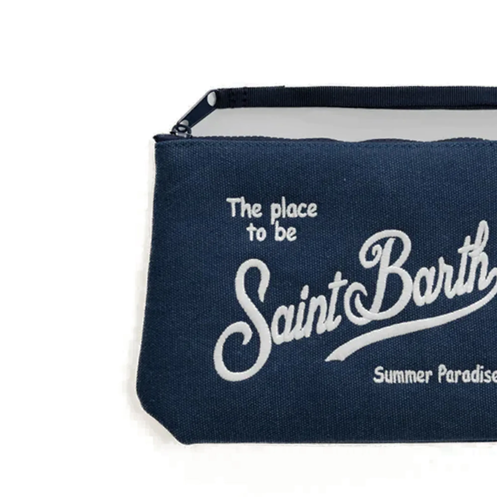 Mc2 Saint Barth Pochette Aline Canvas Denim Ali0047-00244L 179260